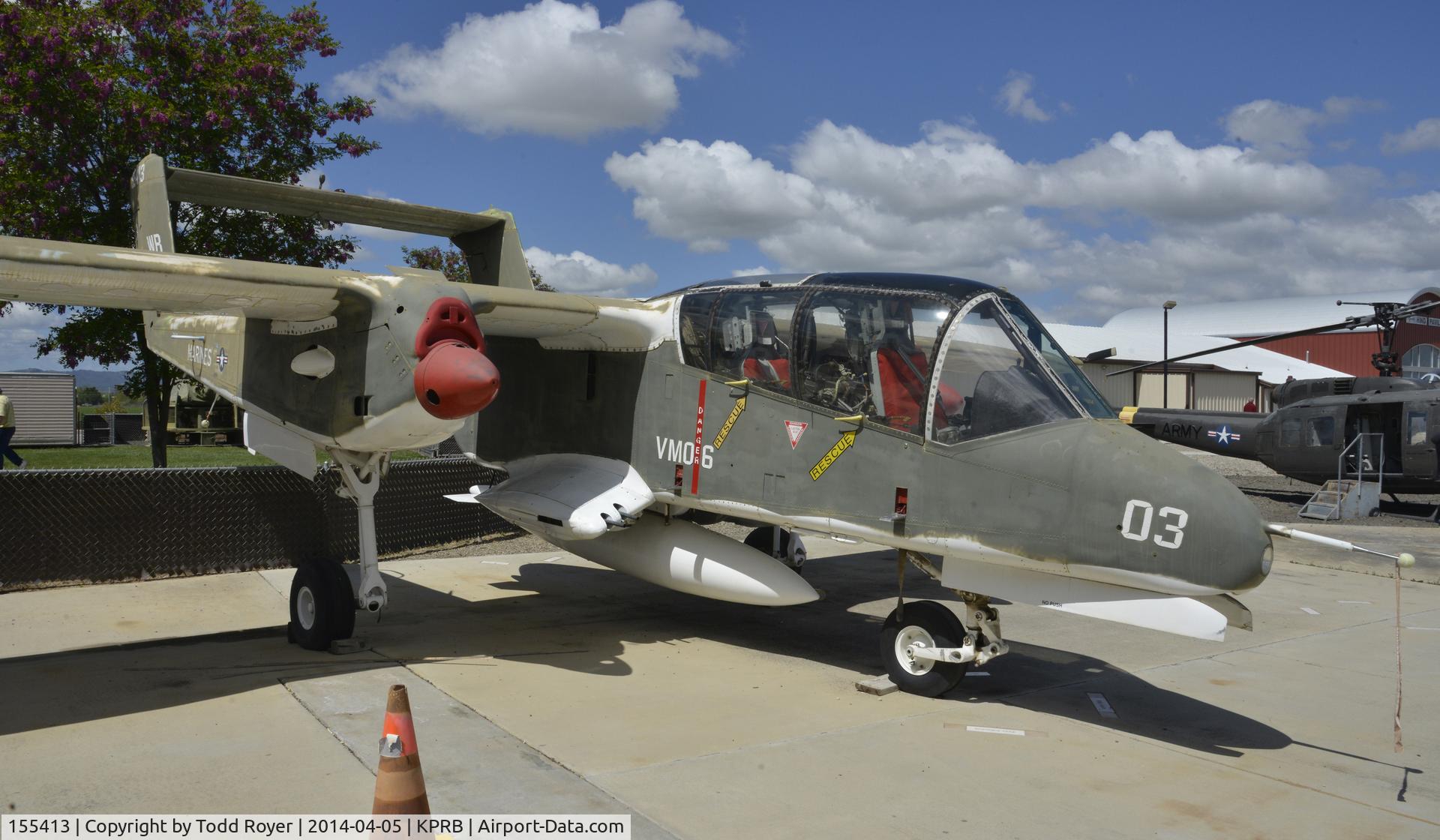 155413, North American Rockwell OV-10A Bronco C/N 305-24, At the Estrella Air Museum
