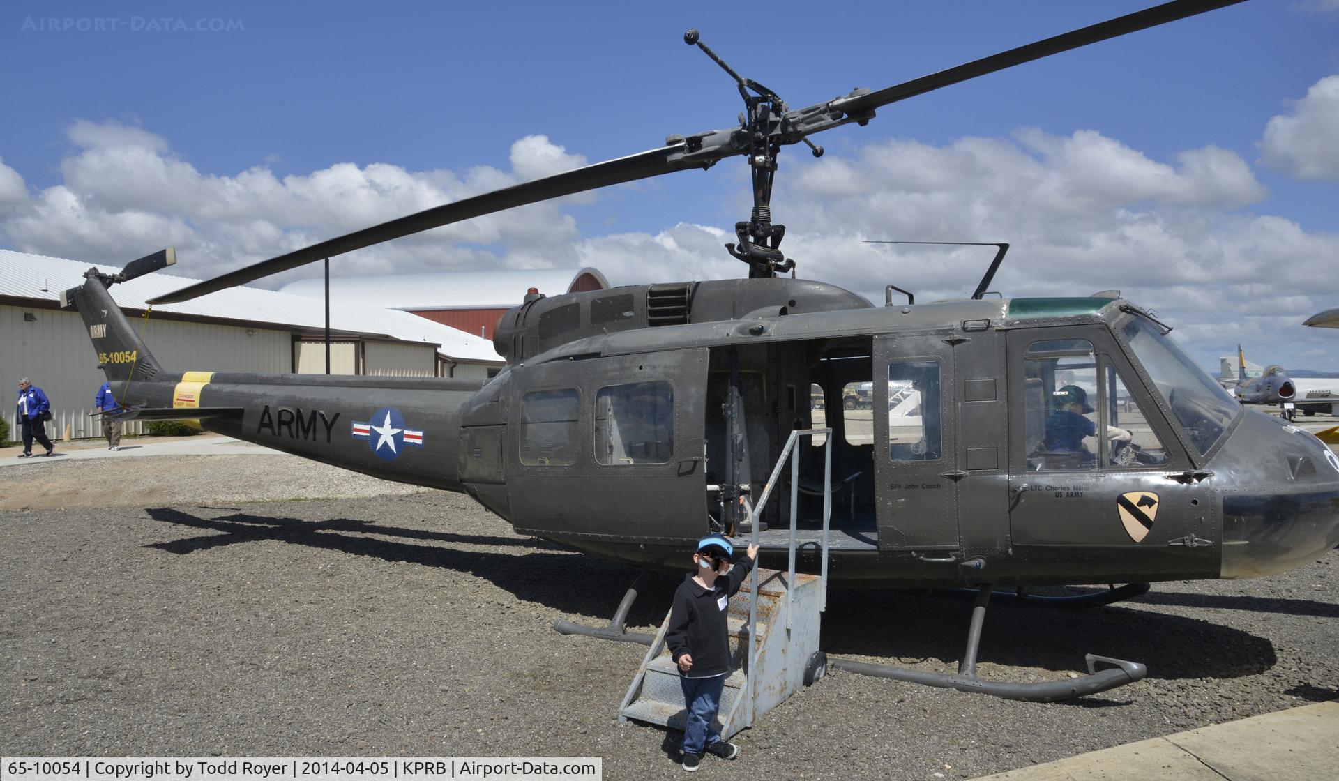65-10054, 1965 Bell UH-1D Iroquois C/N 5098, At the Estrella Air Museum