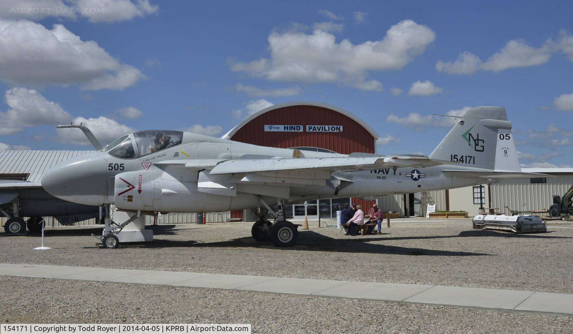 154171, Grumman A-6E Intruder C/N I-306, At the Estrella Air Museum