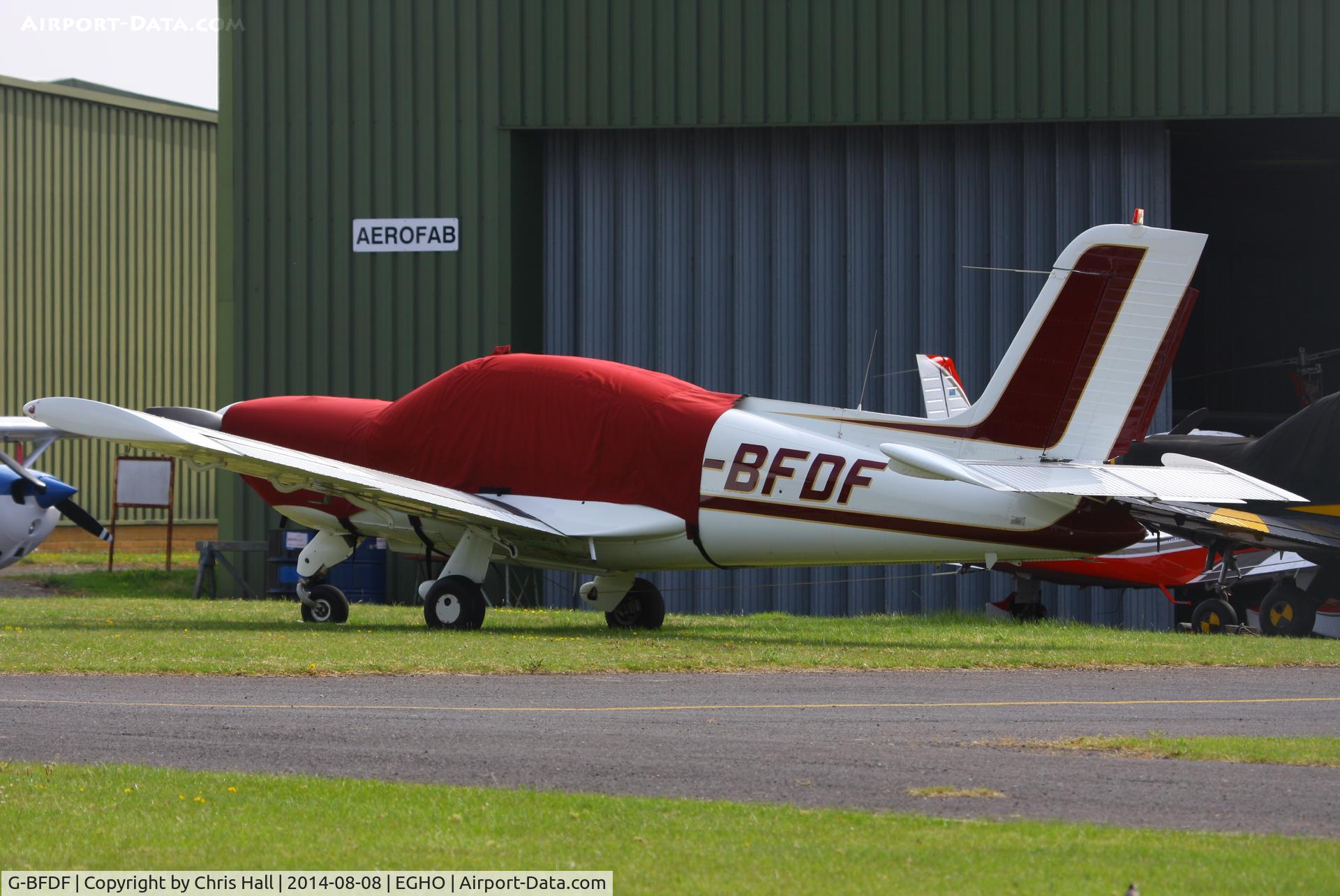 G-BFDF, 1976 Socata Rallye 235E Gabier C/N 12834, at Thruxton Aerodrome