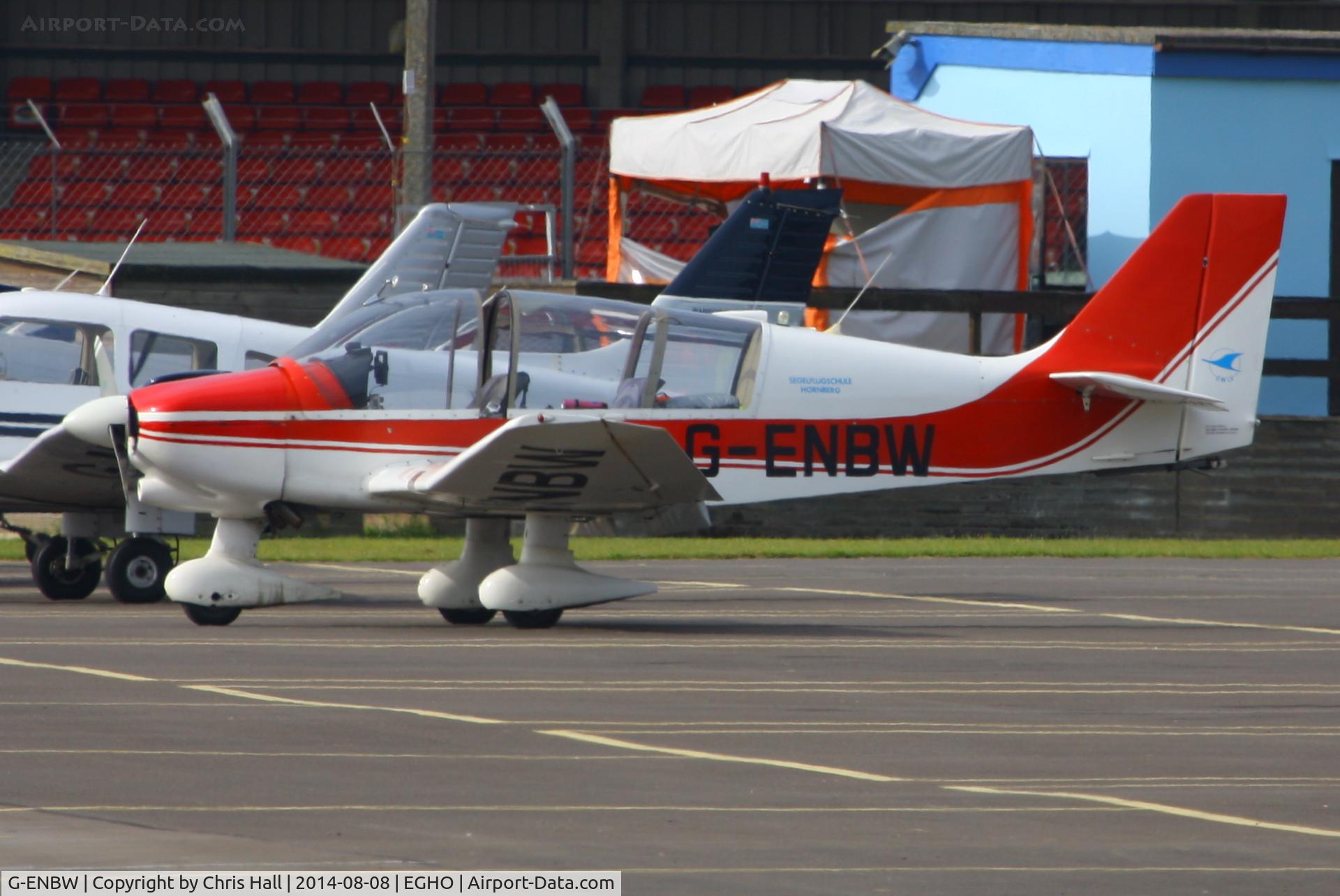 G-ENBW, 1985 Robin DR-400-180R Remorqueur Regent C/N 1715, at Thruxton Aerodrome