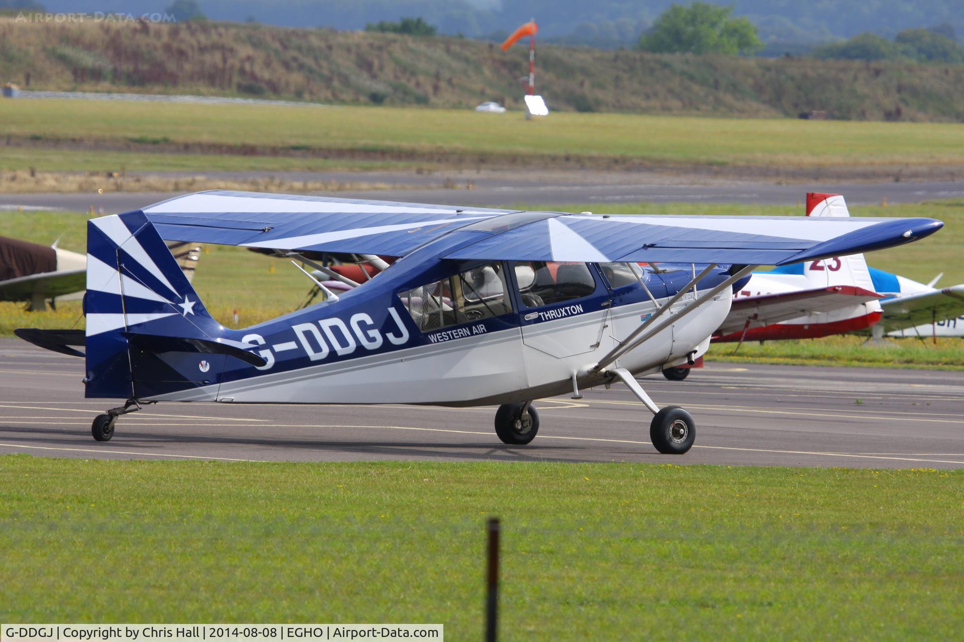 G-DDGJ, 2007 American Champion 8KCAB Super Decathlon C/N 1049-2007, at Thruxton Aerodrome