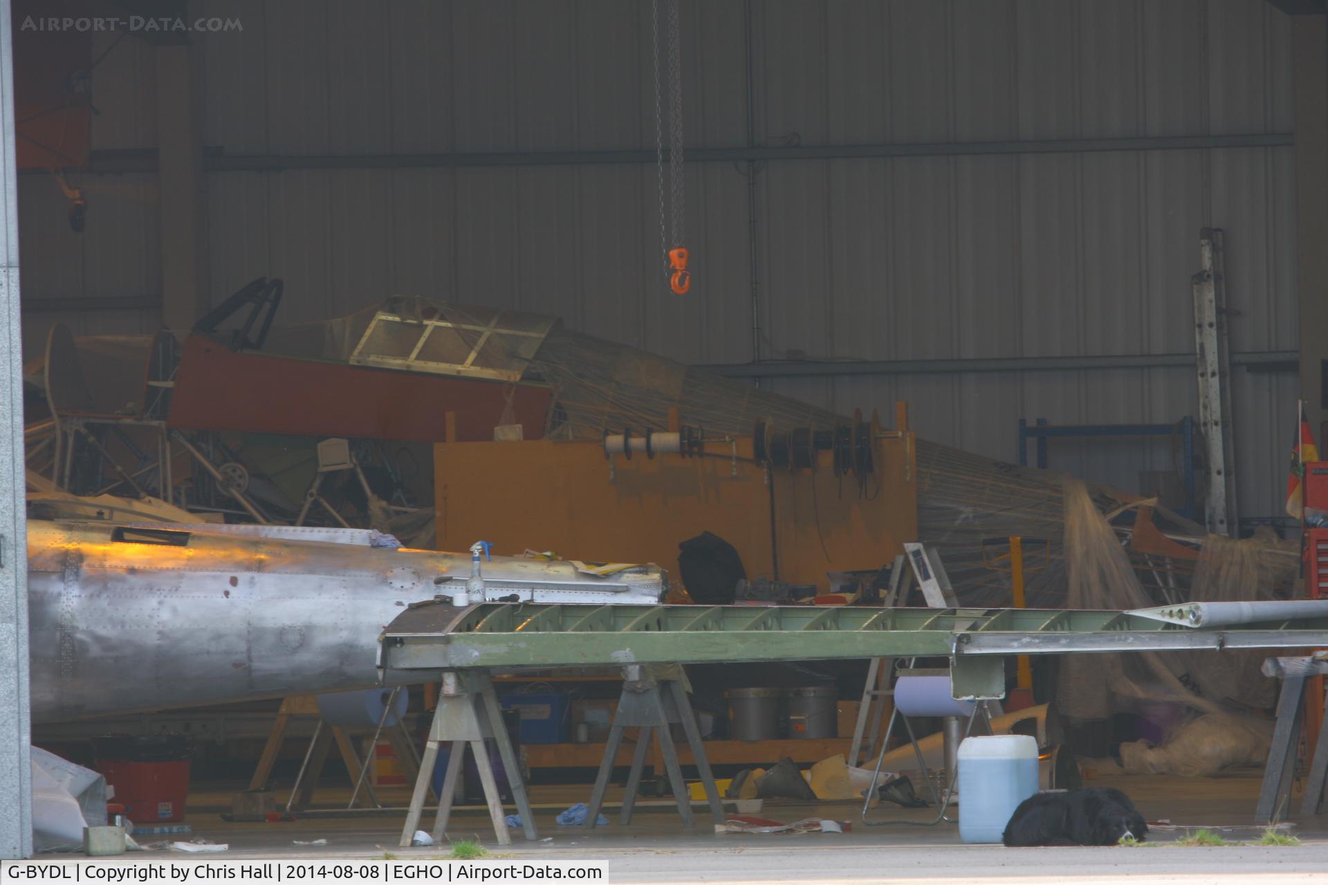 G-BYDL, 1941 Hawker Hurricane IIB C/N Not found Z5207/G-BYDL, at Thruxton Aerodrome