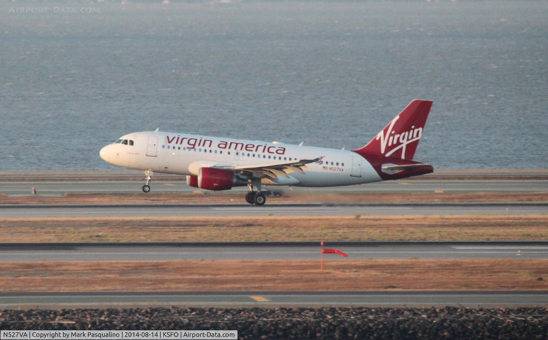 N527VA, 2008 Airbus A319-112 C/N 3417, Airbus A319