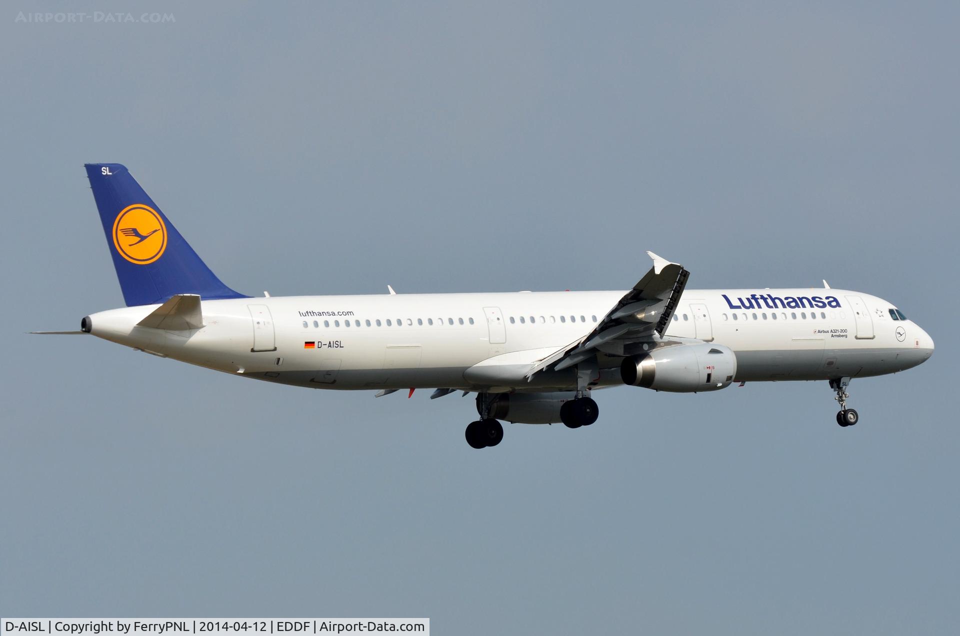 D-AISL, 2008 Airbus A321-231 C/N 3434, LH A321