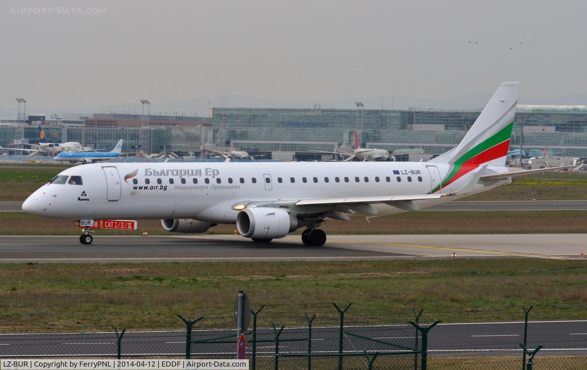 LZ-BUR, 2012 Embraer 190AR (ERJ-190-100IGW) C/N 19000551, ABG ERJ190
