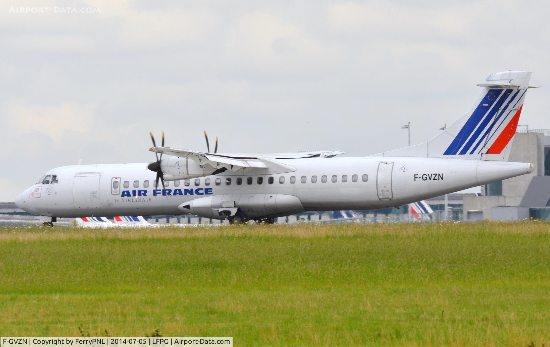F-GVZN, 1998 ATR 72-212A C/N 563, Air France ATR72