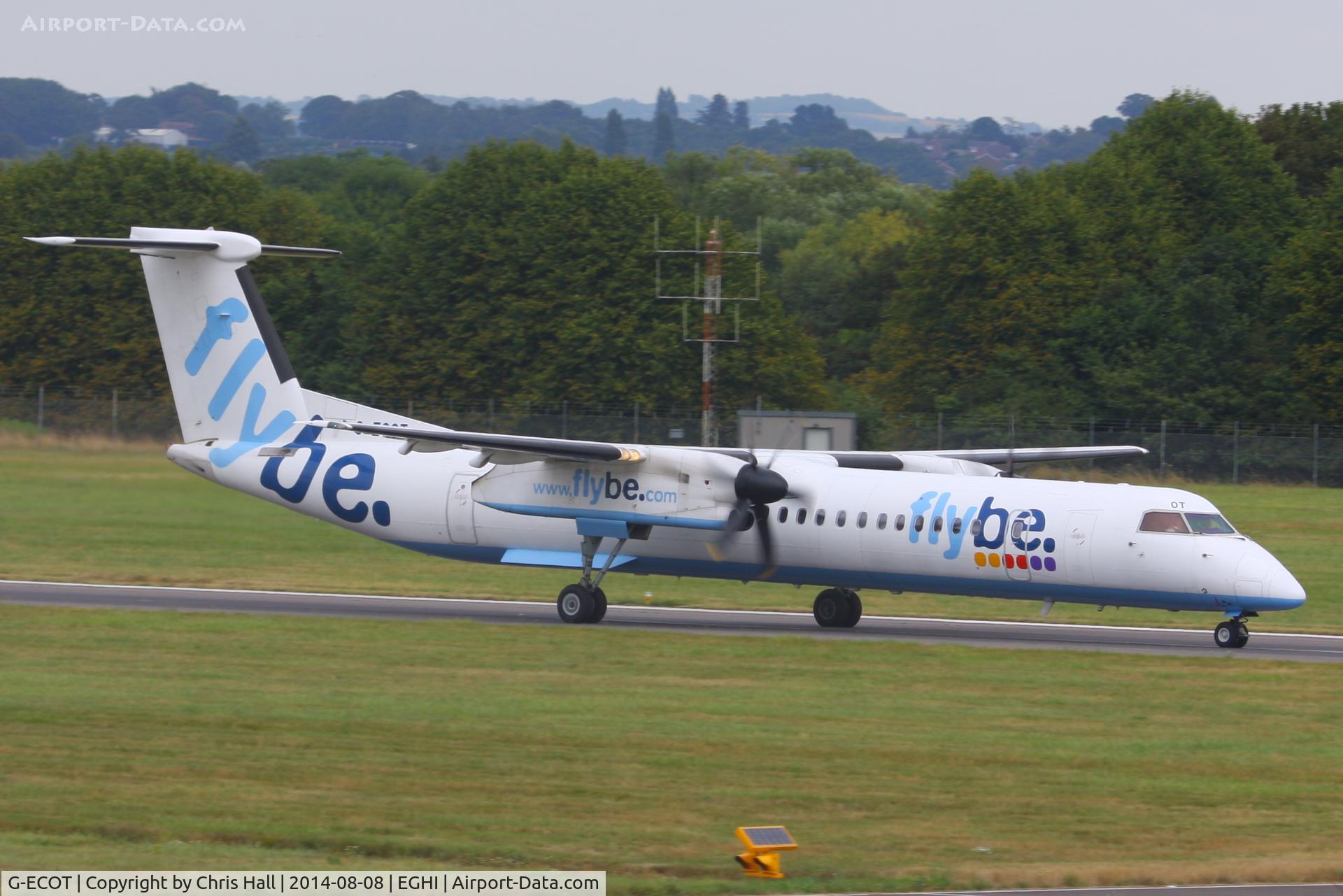G-ECOT, 2009 De Havilland Canada DHC-8-402Q Dash 8 C/N 4251, flybe