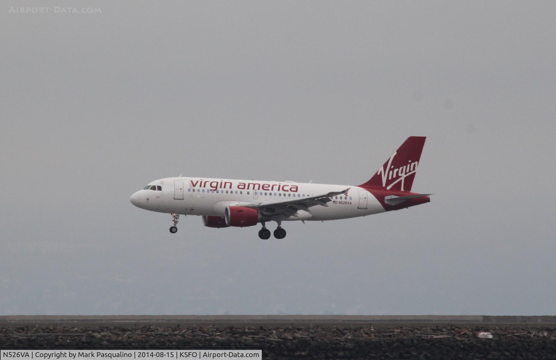 N526VA, 2008 Airbus A319-112 C/N 3347, Airbus A319