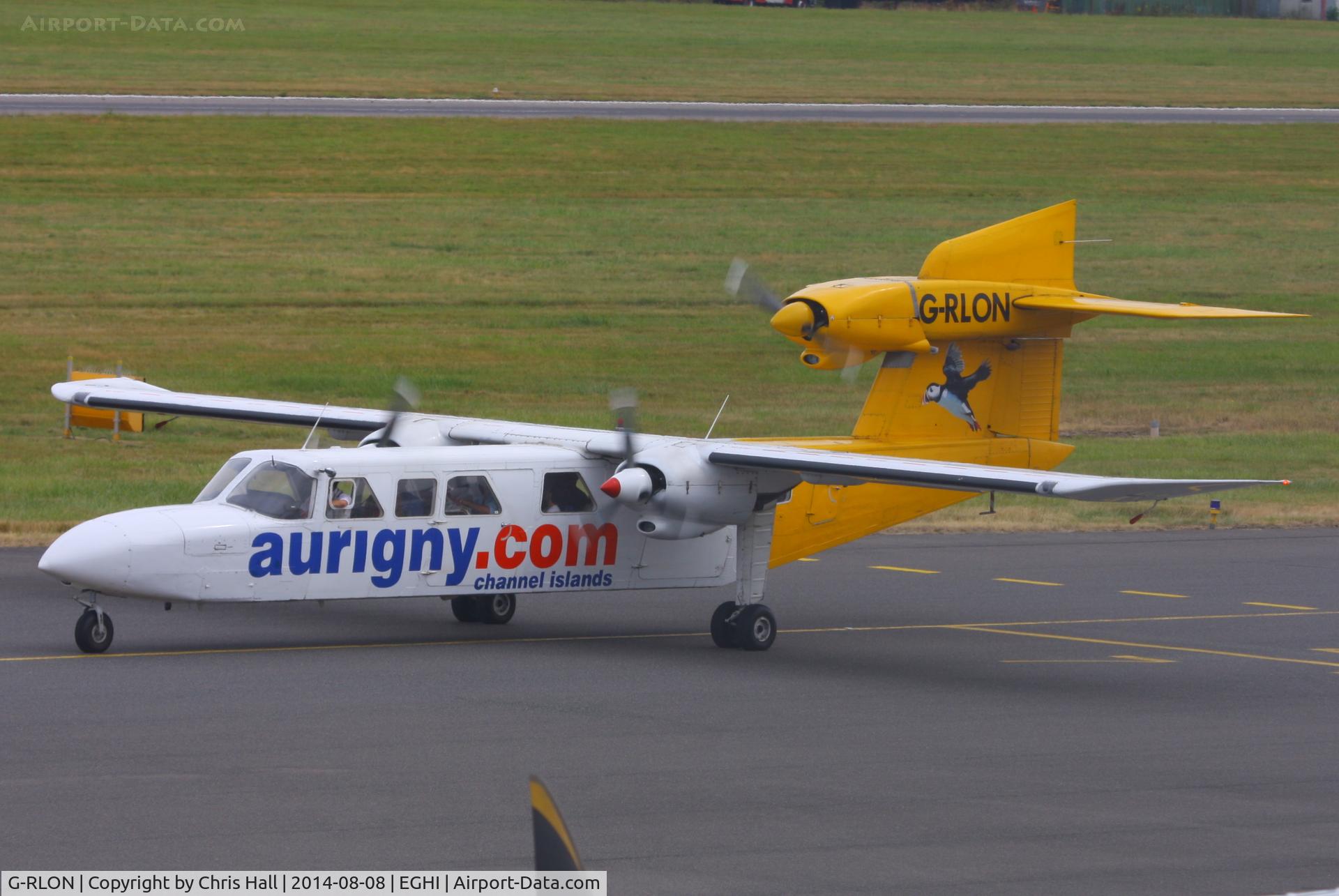 G-RLON, 1975 Britten-Norman BN-2A Mk.III-2 Trislander C/N 1008, Aurigny Air Services