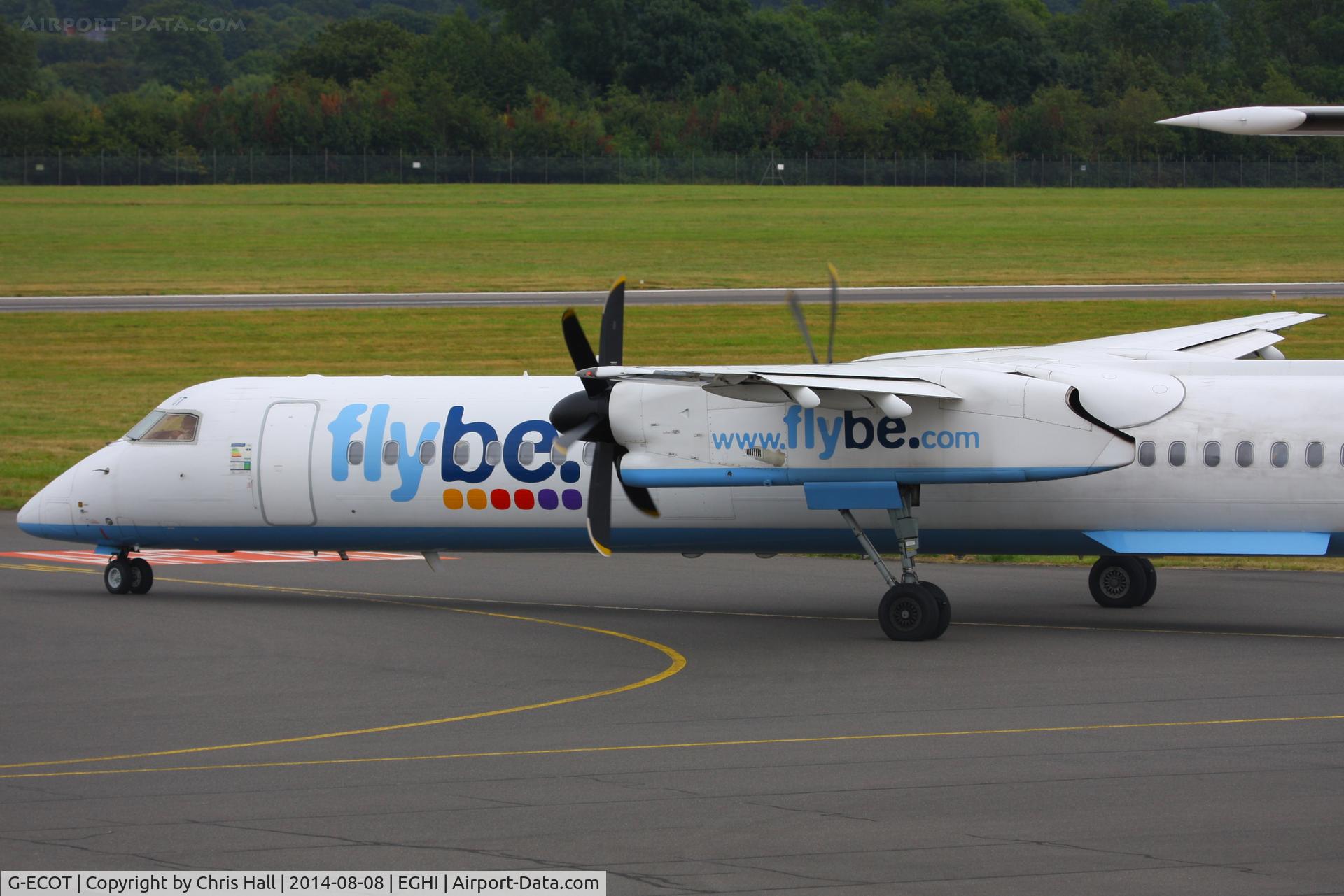 G-ECOT, 2009 De Havilland Canada DHC-8-402Q Dash 8 C/N 4251, flybe