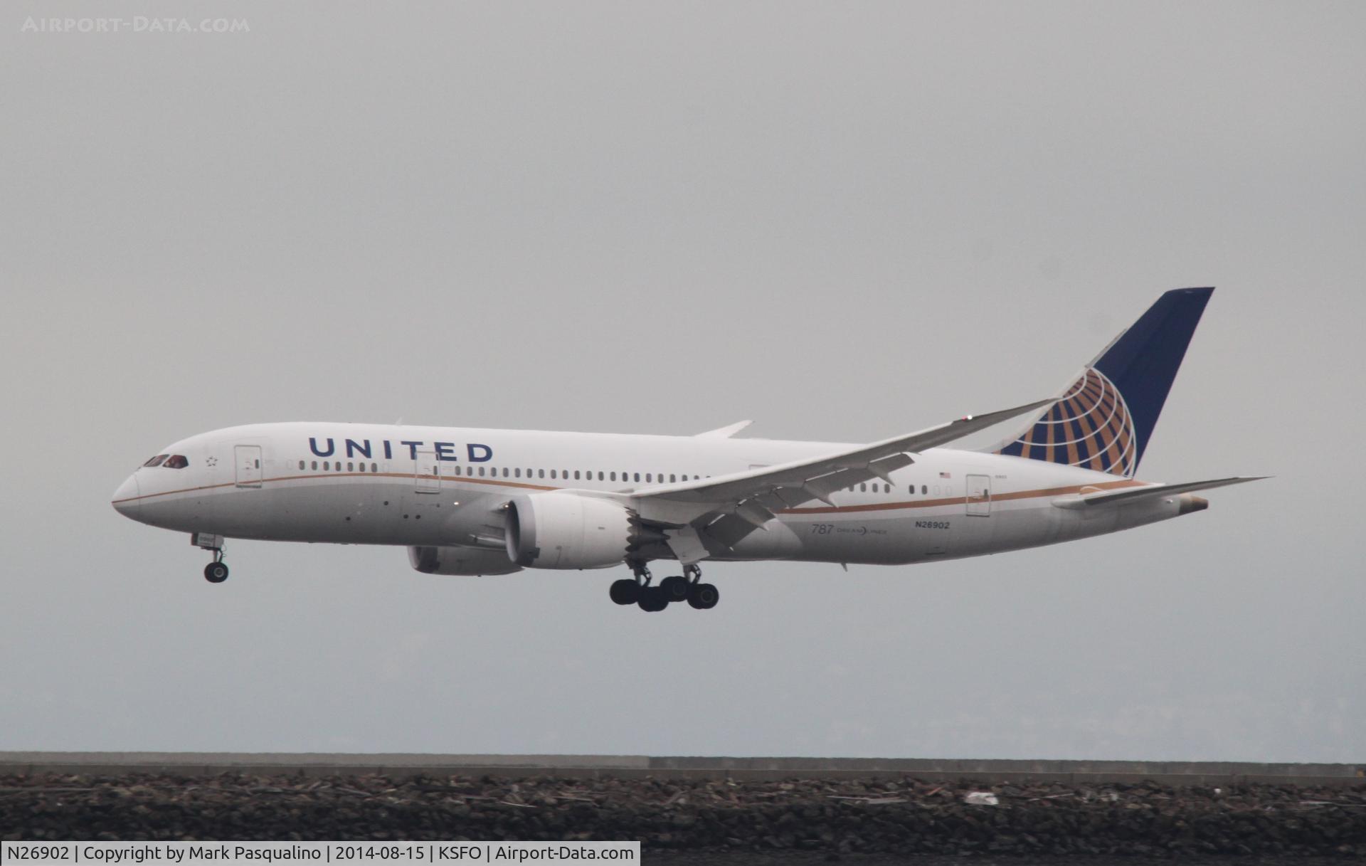 N26902, 2012 Boeing 787-8 Dreamliner C/N 34822, Boeing 787-8
