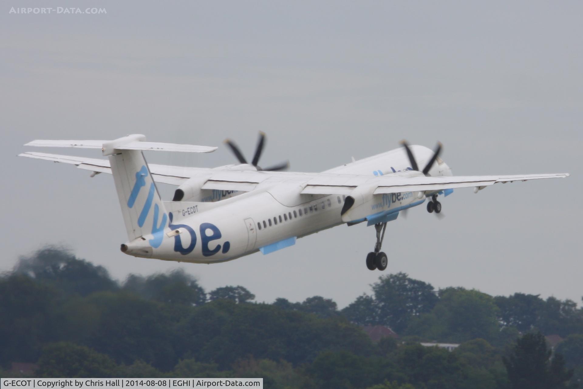 G-ECOT, 2009 De Havilland Canada DHC-8-402Q Dash 8 C/N 4251, flybe