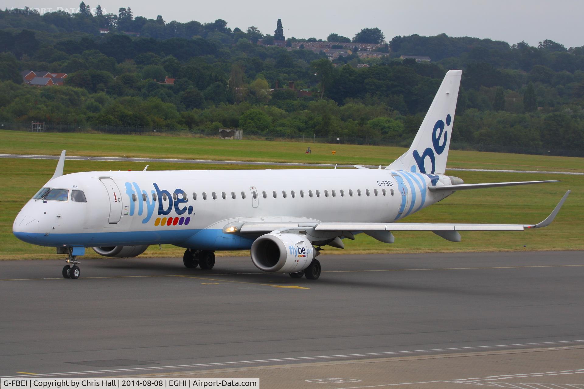 G-FBEI, 2007 Embraer 195LR (ERJ-190-200LR) C/N 19000143, flybe