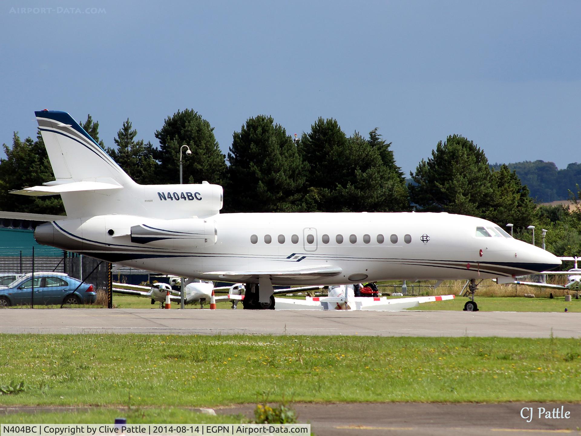 N404BC, 1993 Dassault Falcon 900B C/N 128, Dassault Brequet Mystere Falcon 900 c/n 128 N404BC pictured at Dundee Riverside EGPN.
