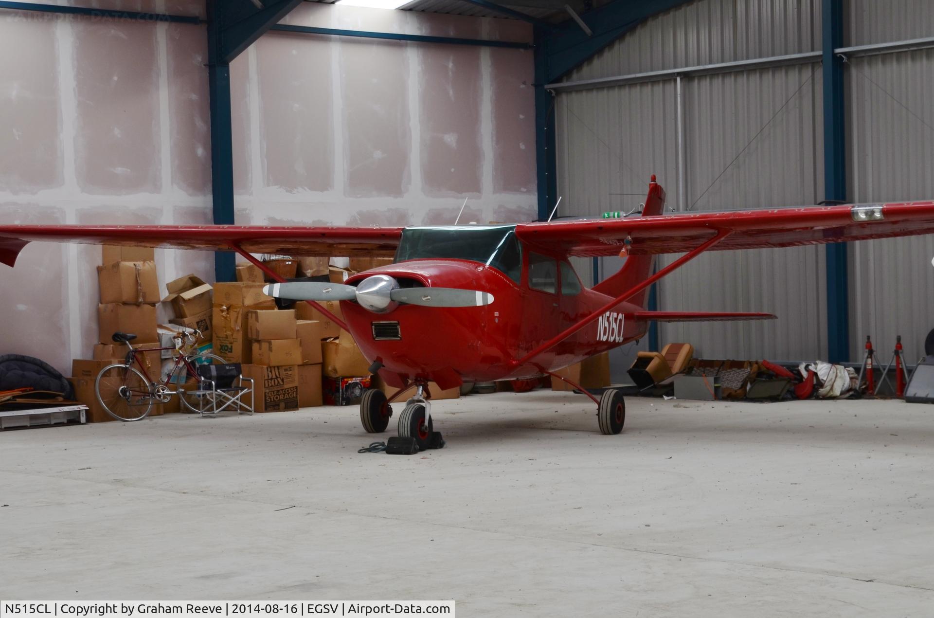 N515CL, 1964 Cessna 182G Skylane C/N 182-55135, Parked at Old Buckenham.