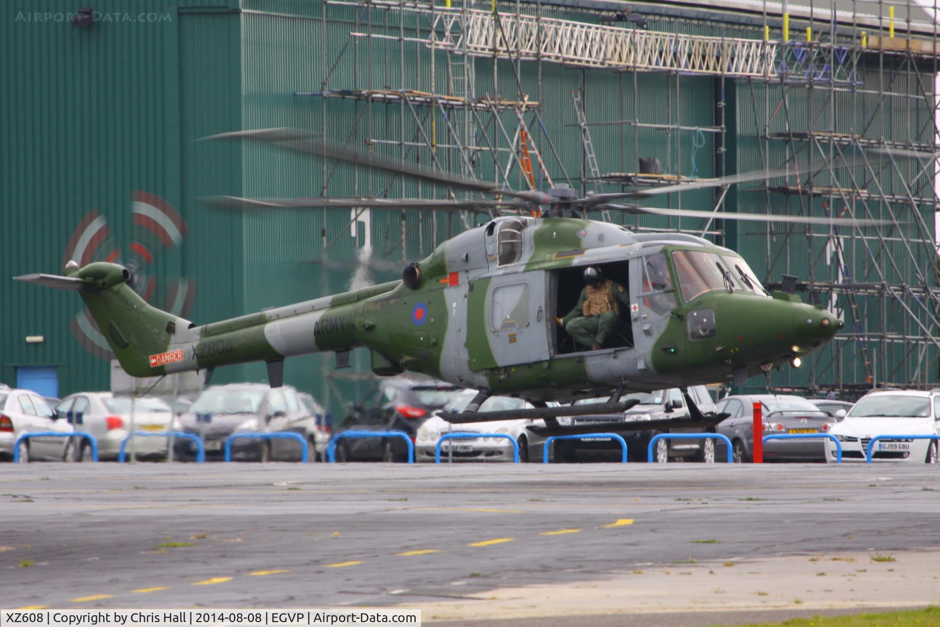 XZ608, 1980 Westland Lynx AH7 C/N 152, Army Air Corps