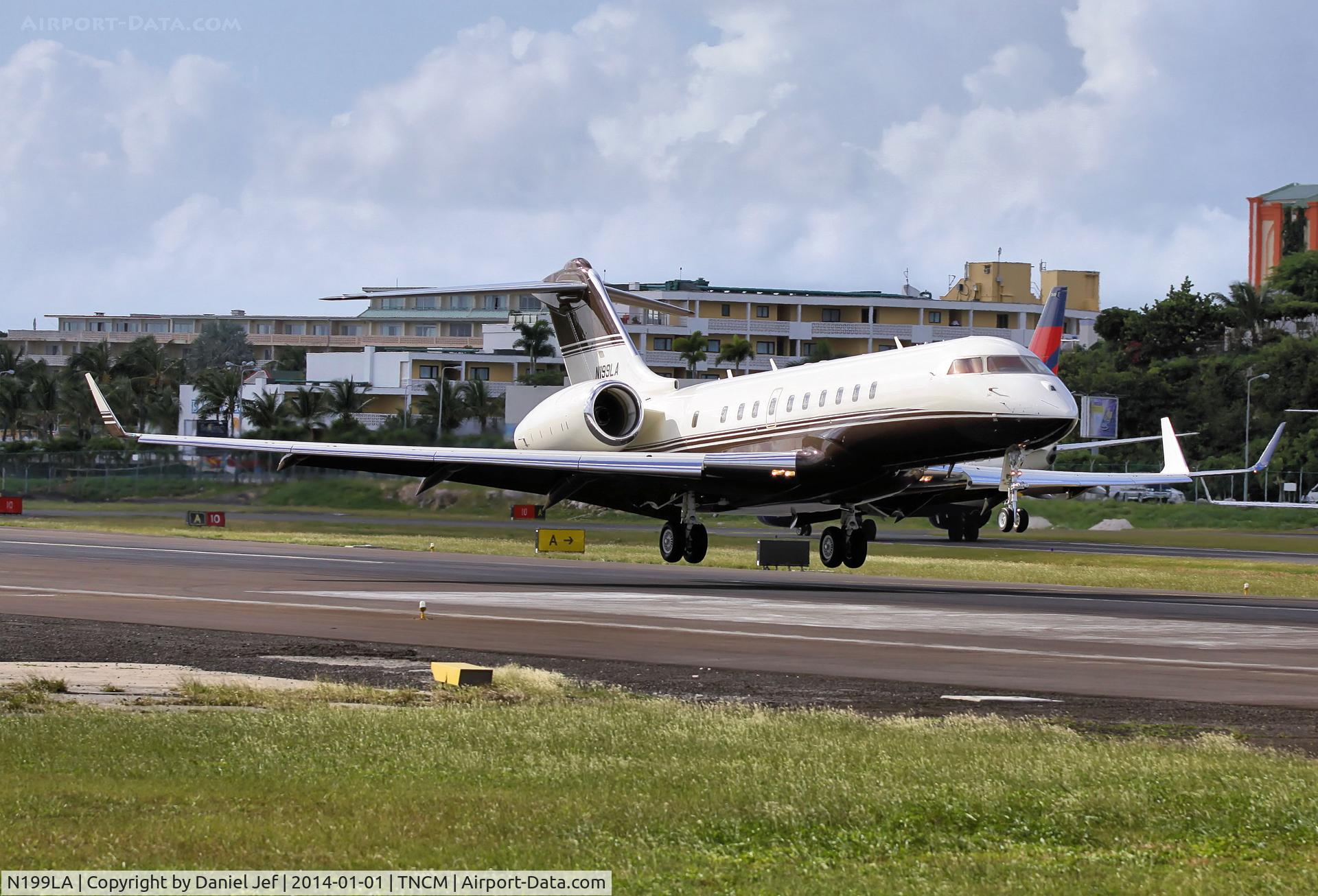 N199LA, 2007 Bombardier BD-700-1A11 Global 5000 C/N 9255, N199LA