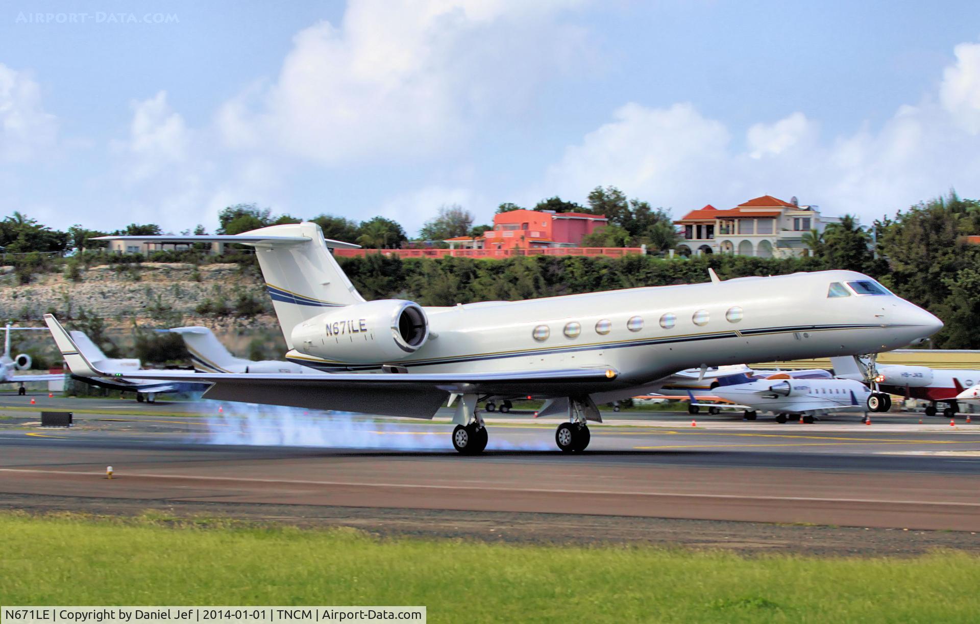 N671LE, 2006 Gulfstream Aerospace G-V-SP Gulfstream G550 C/N 5130, N671LE