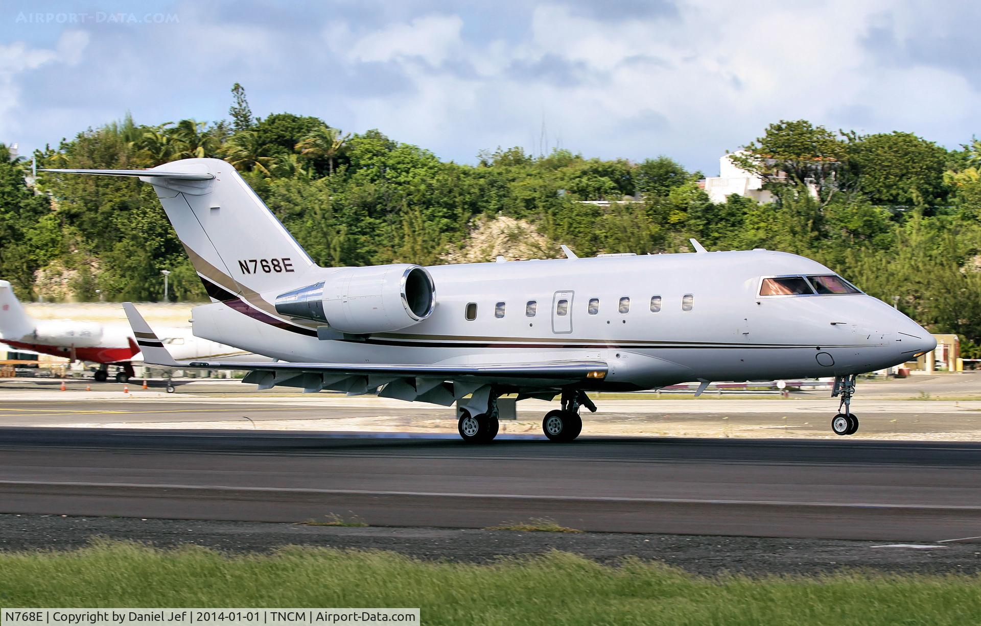 N768E, 2005 Bombardier Challenger 604 (CL-600-2B16) C/N 5603, N768E