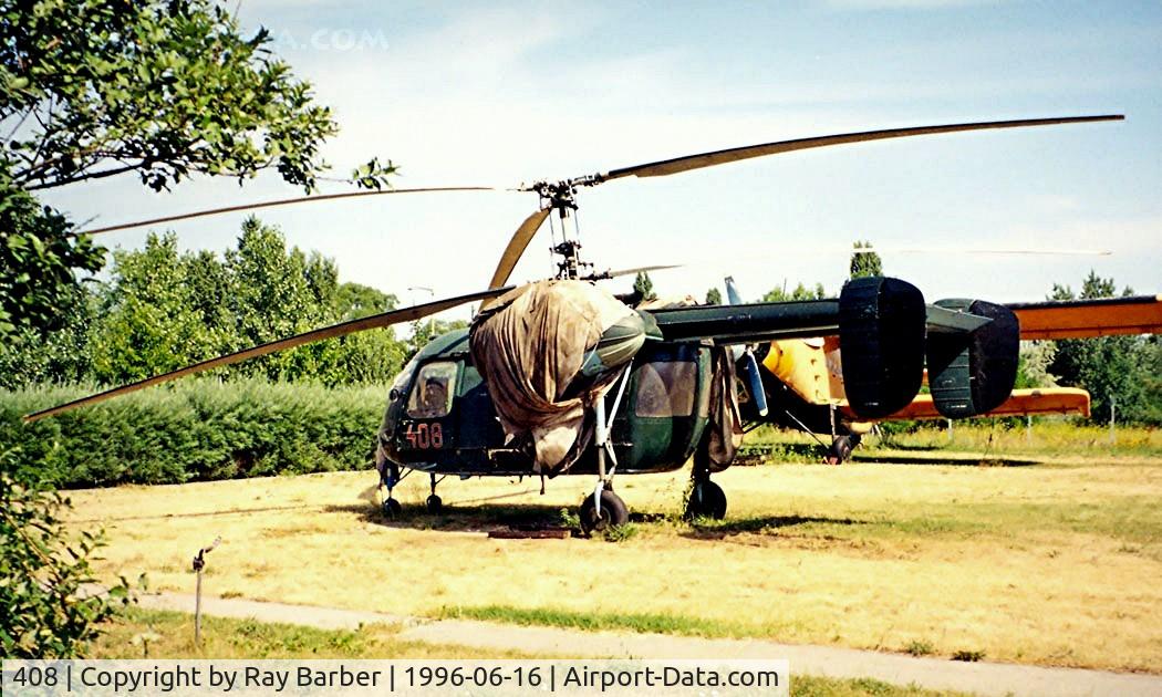 408, 1970 Kamov Ka-26 Hoodlum C/N 7001408, Kamov Ka-26 Hoodlum [7001408] (Hungarian Air Force) Budapest-Csepel~HA 16/06/1996