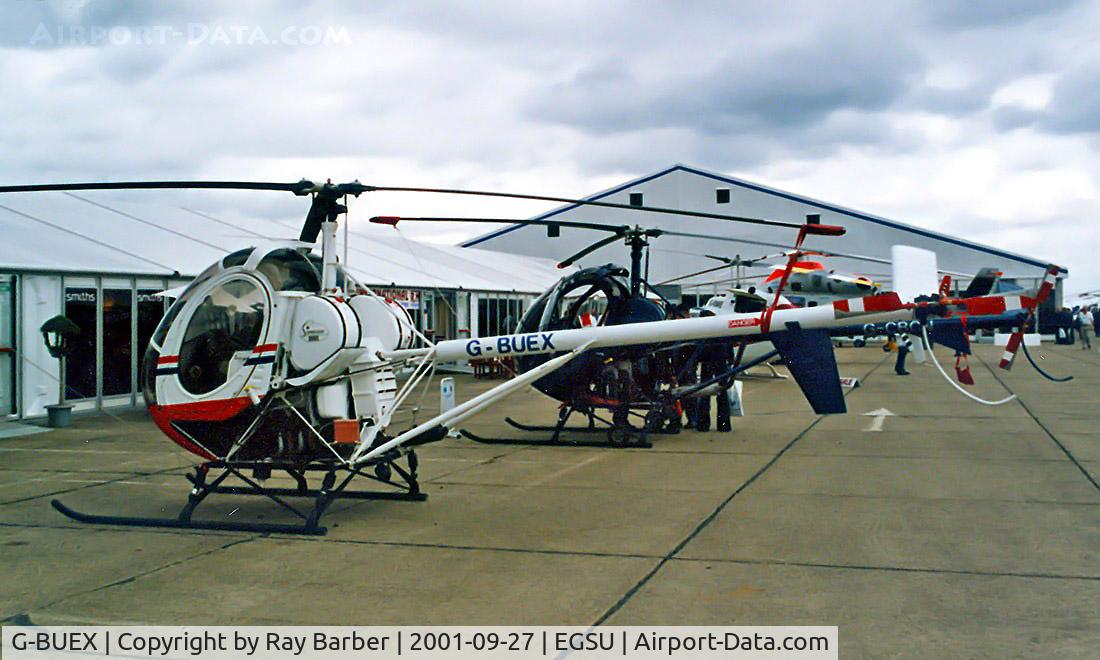 G-BUEX, 1989 Schweizer 269C C/N S-1412, Schweizer 269C [S1412] Duxford~G 27/09/2001