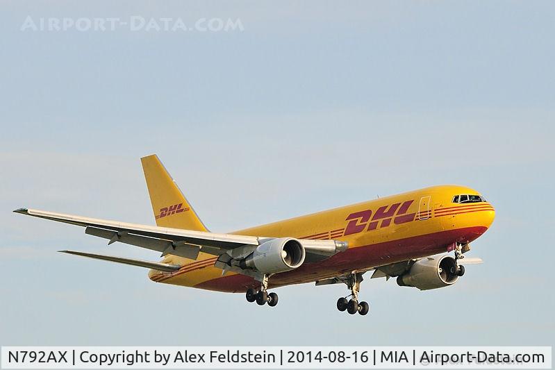 N792AX, 1986 Boeing 767-281 C/N 23142, Miami