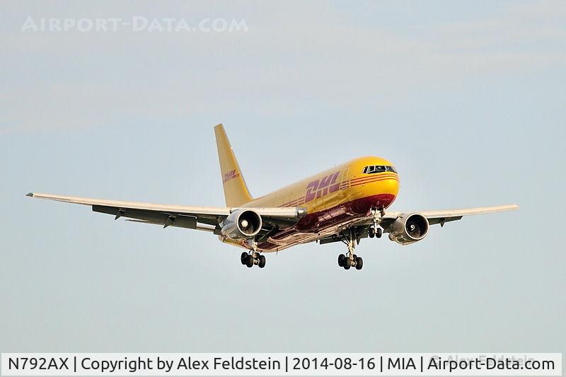 N792AX, 1986 Boeing 767-281 C/N 23142, Miami