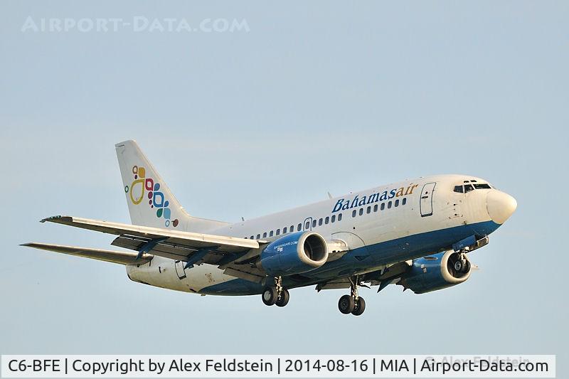 C6-BFE, 1993 Boeing 737-5H6 C/N 26450, Miami