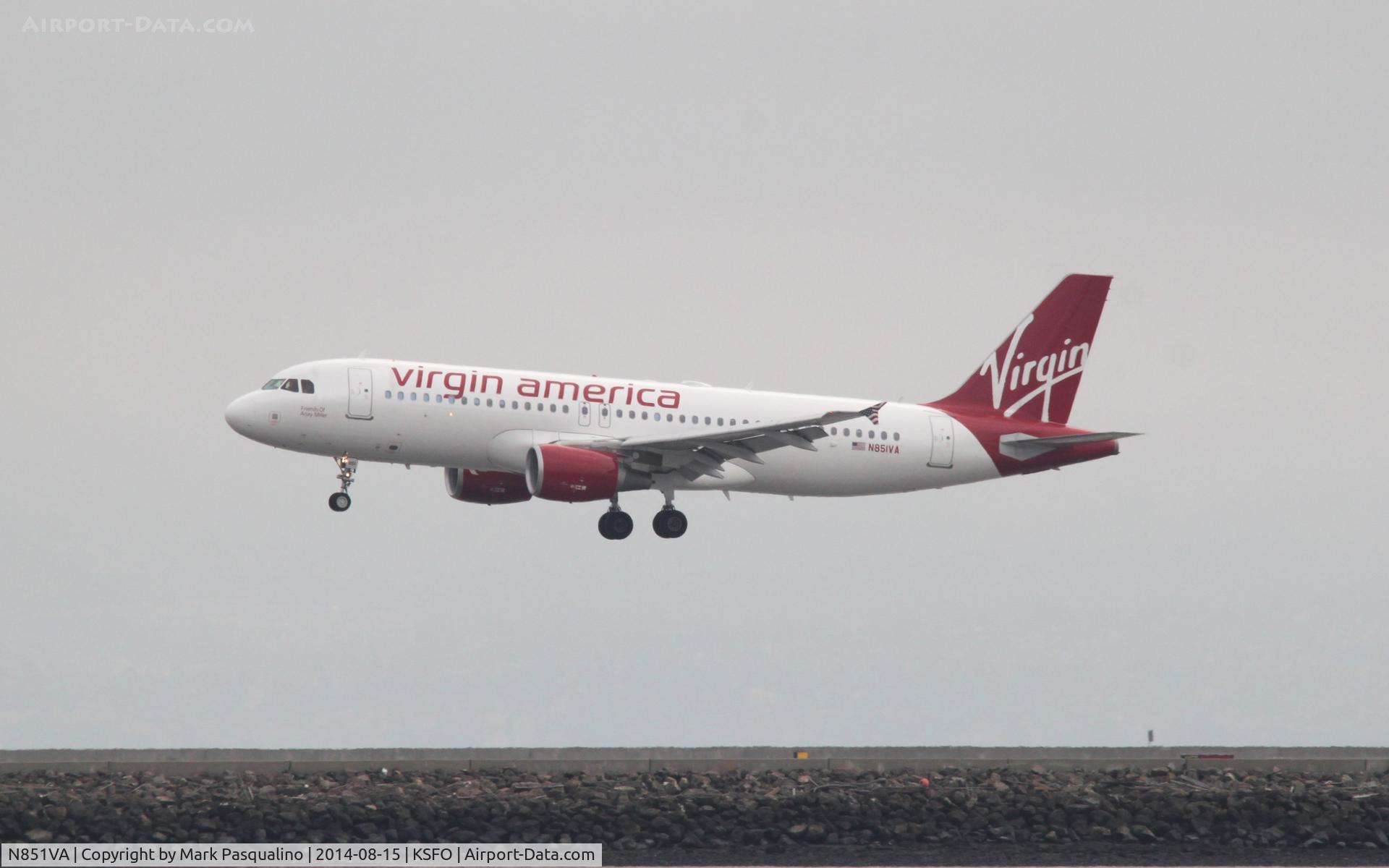 N851VA, 2012 Airbus A320-214 C/N 4999, Airbus A320