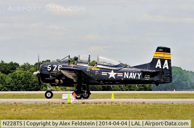 N228TS, 1954 North American T-28D Trojan C/N 200-422, 2014 Sun-N-Fun