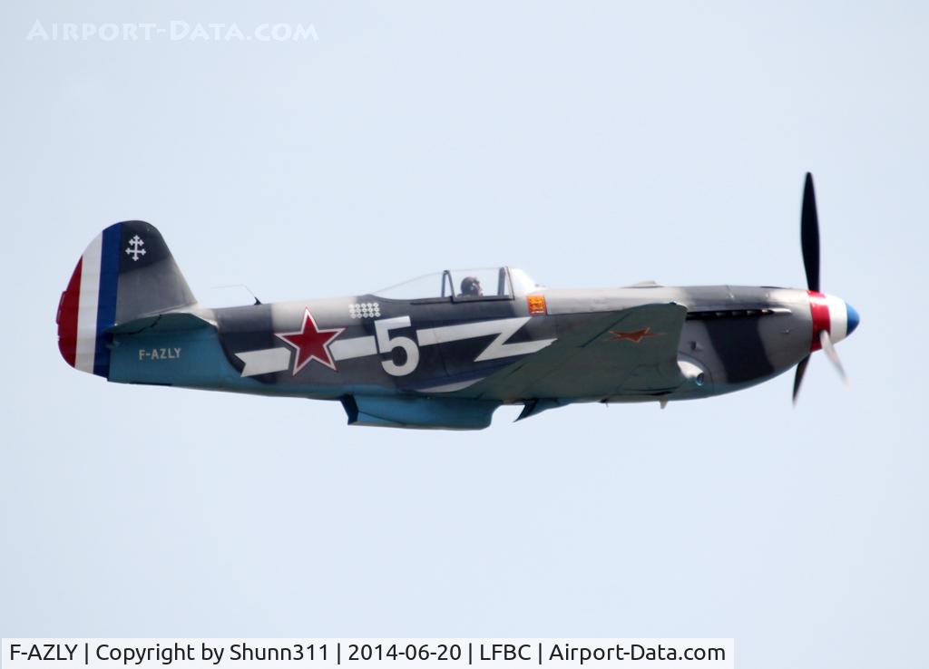 F-AZLY, Yakovlev Yak-3U C/N 172890, Participant of the Cazaux AFB Spotterday 2014