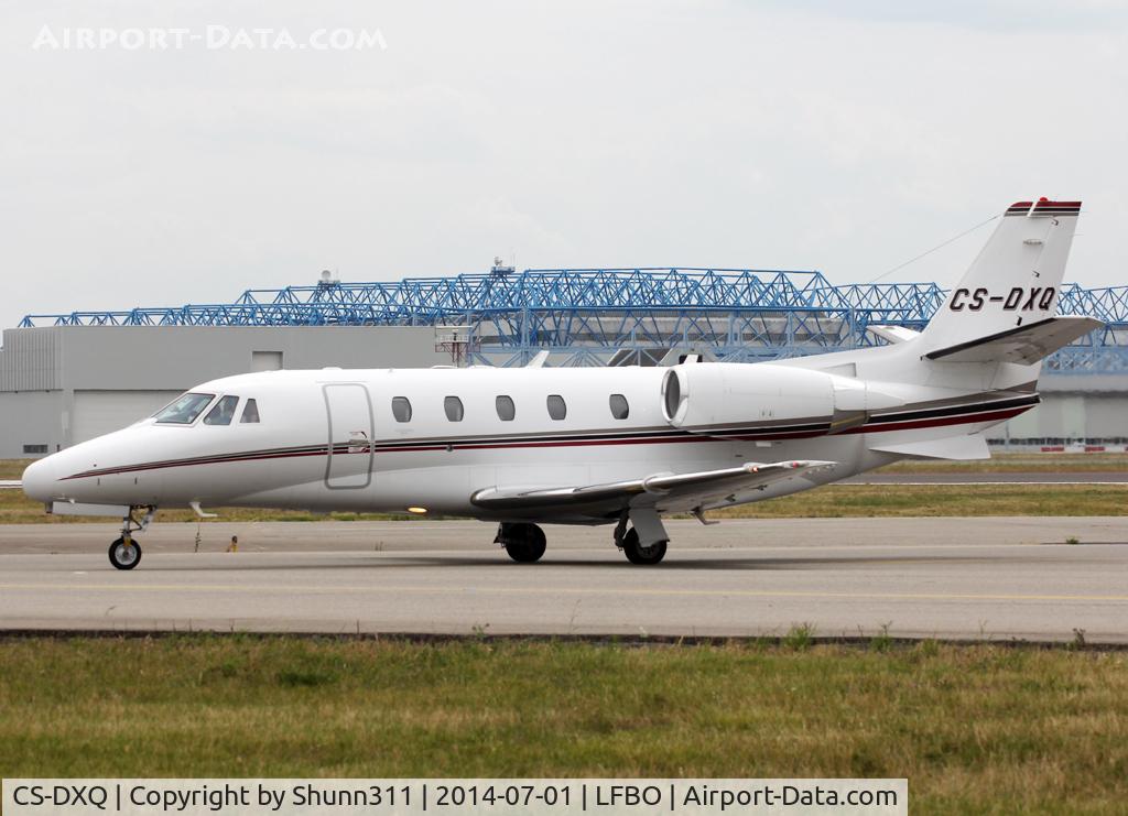 CS-DXQ, 2007 Cessna 560XL Citation XLS C/N 560-5704, Taxiing to the Terminal...