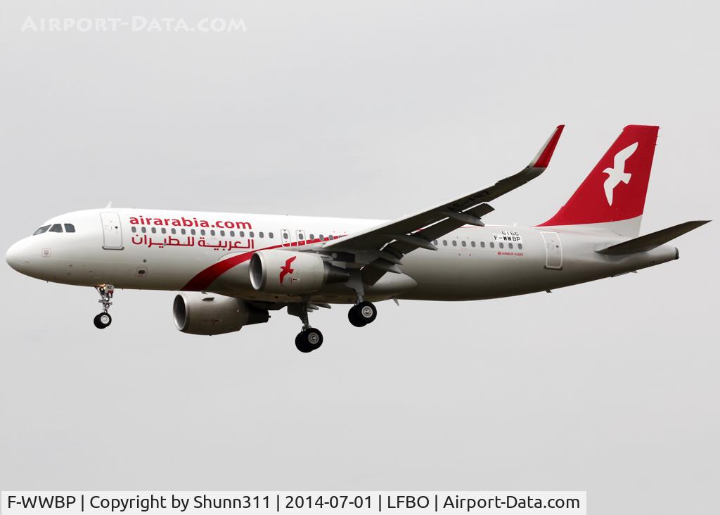 F-WWBP, 2014 Airbus A320-214 C/N 6166, C/n 6166 - To be A6-ANZ
