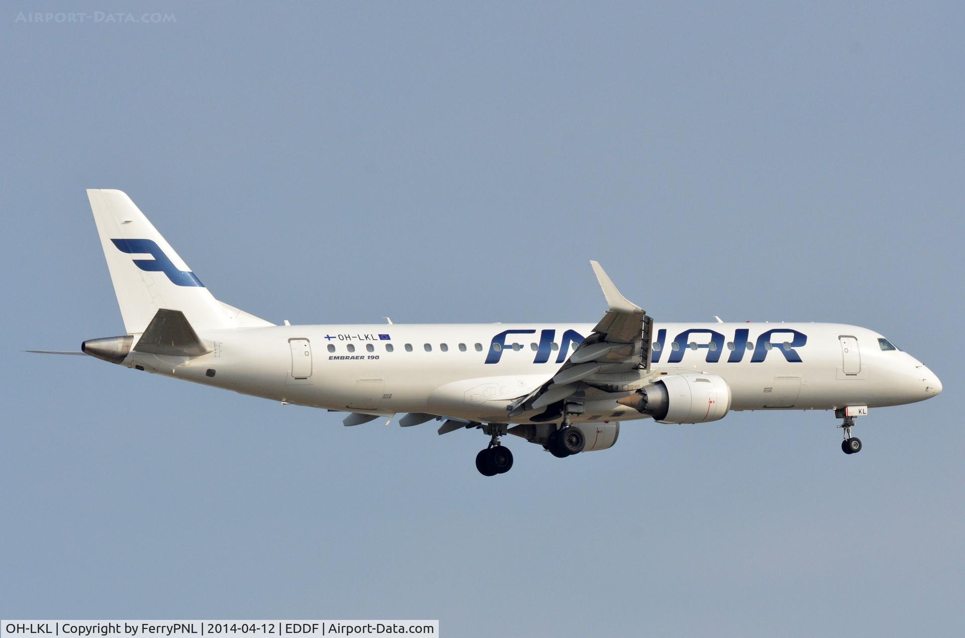 OH-LKL, 2007 Embraer 190LR (ERJ-190-100LR) C/N 19000153, Finair Embrear 190
