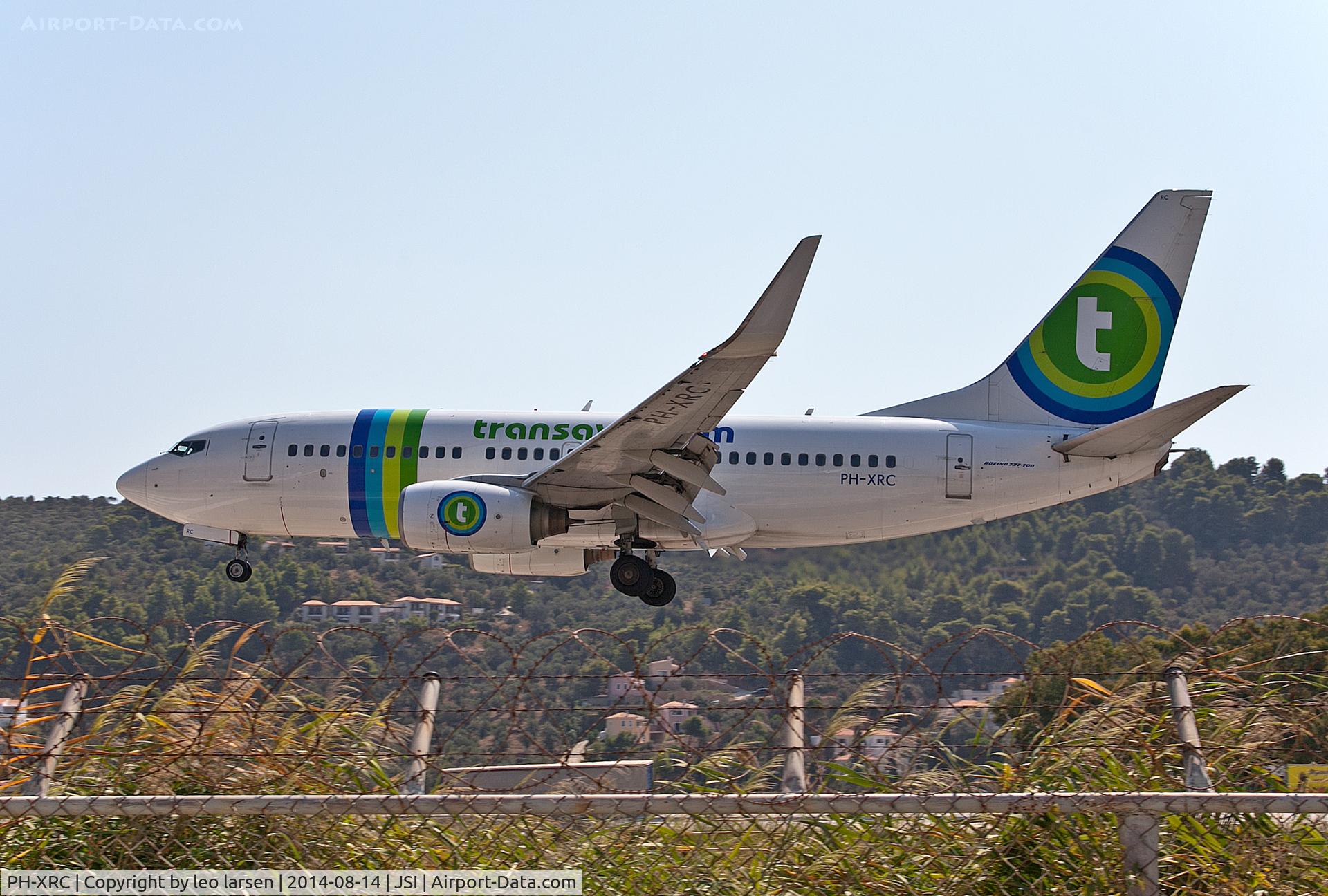 PH-XRC, 2003 Boeing 737-7K2 C/N 29347, JSI Skiathos Greece 14.8.14