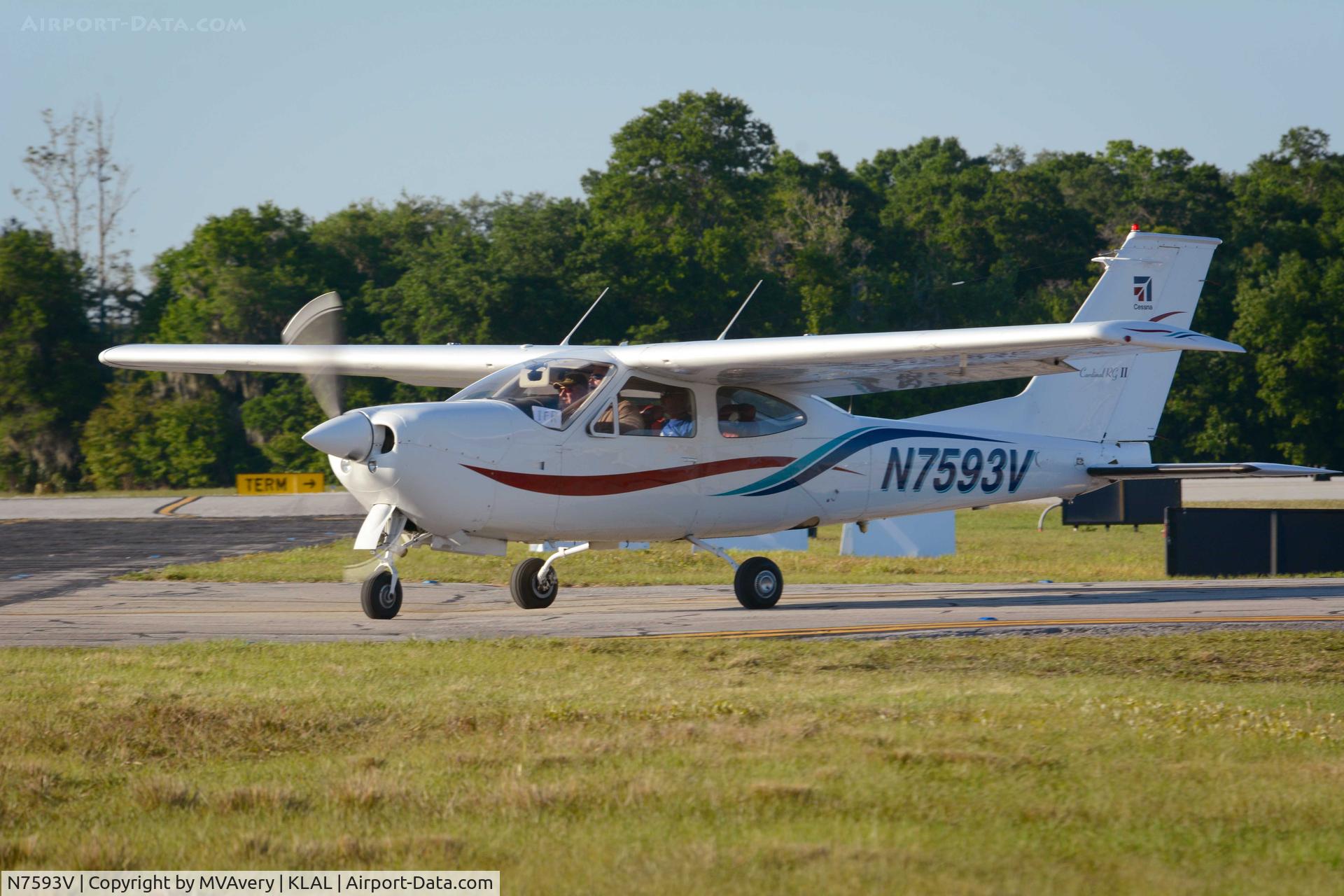 N7593V, 1976 Cessna 177RG Cardinal C/N 177RG0884, 2014 Sun n Fun