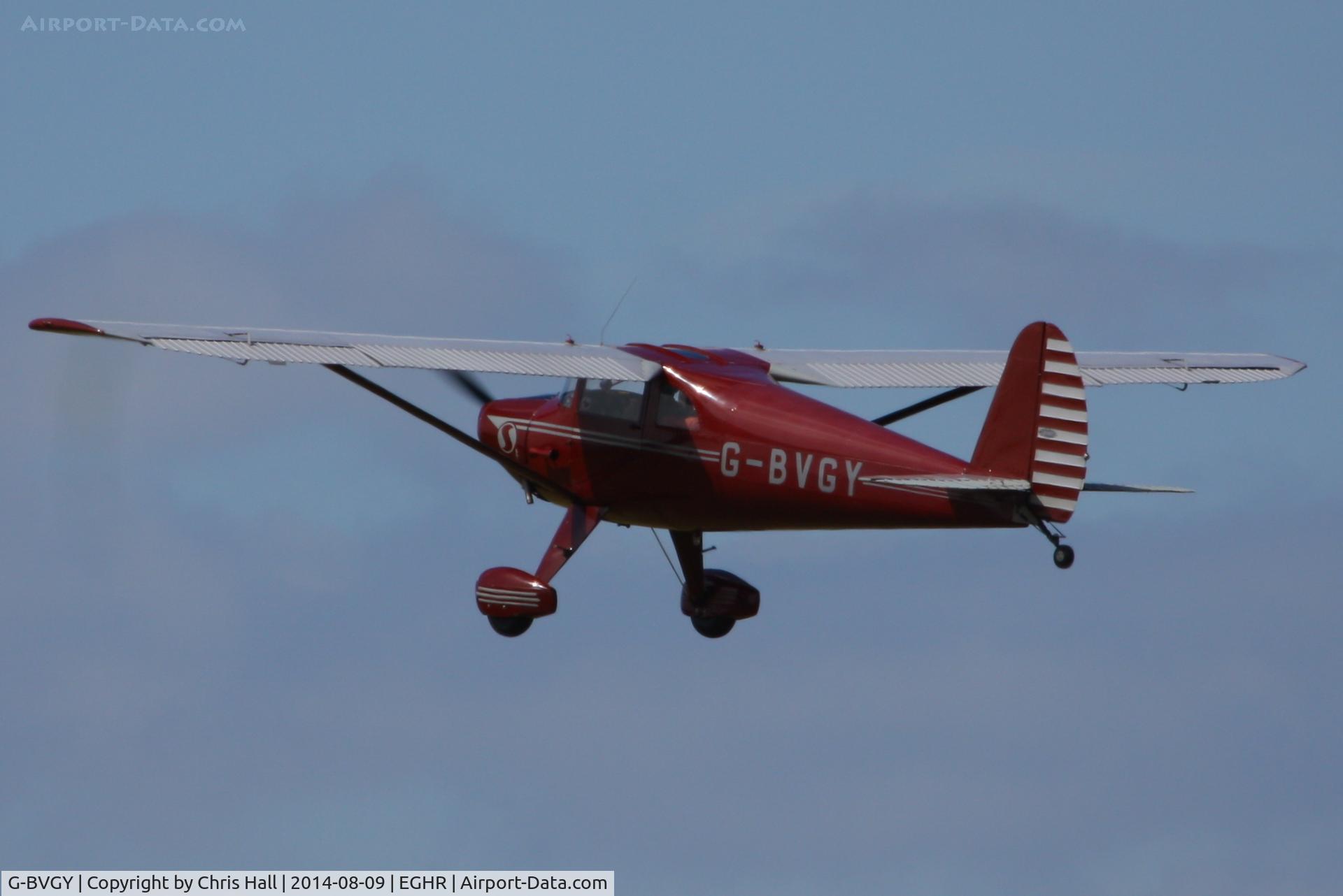 G-BVGY, 1947 Luscombe 8E Silvaire C/N 4754, at Goodwood airfield