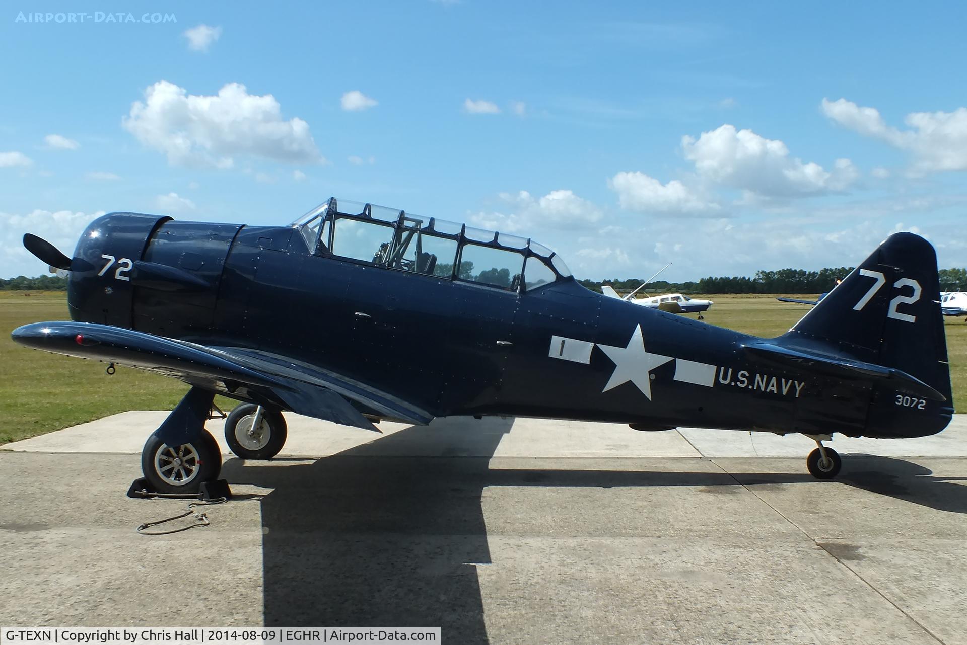 G-TEXN, 1959 North American T-6G Texan C/N 168-176, at Goodwood airfield