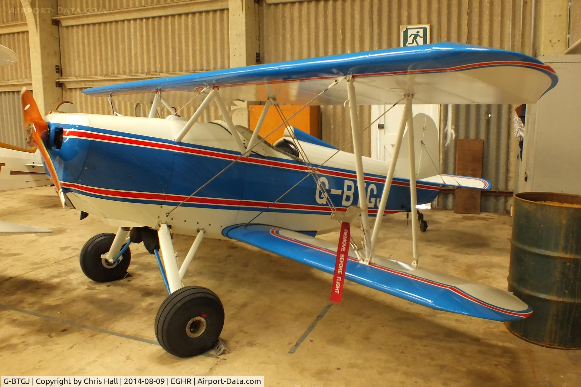 G-BTGJ, 1962 Smith DSA-1 Miniplane C/N NMII, at Goodwood airfield
