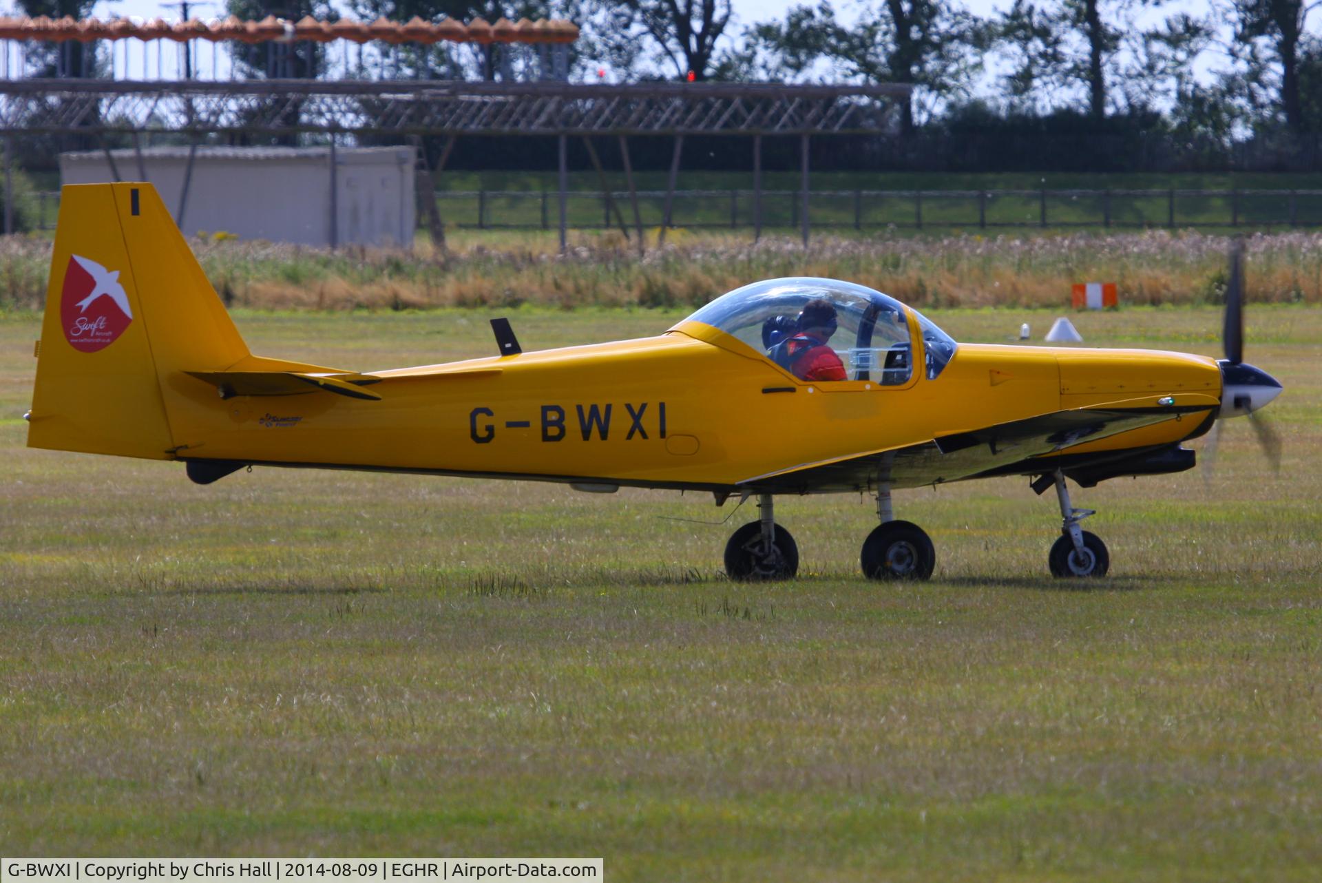 G-BWXI, 1996 Slingsby T-67M-260 Firefly C/N 2244, at Goodwood airfield