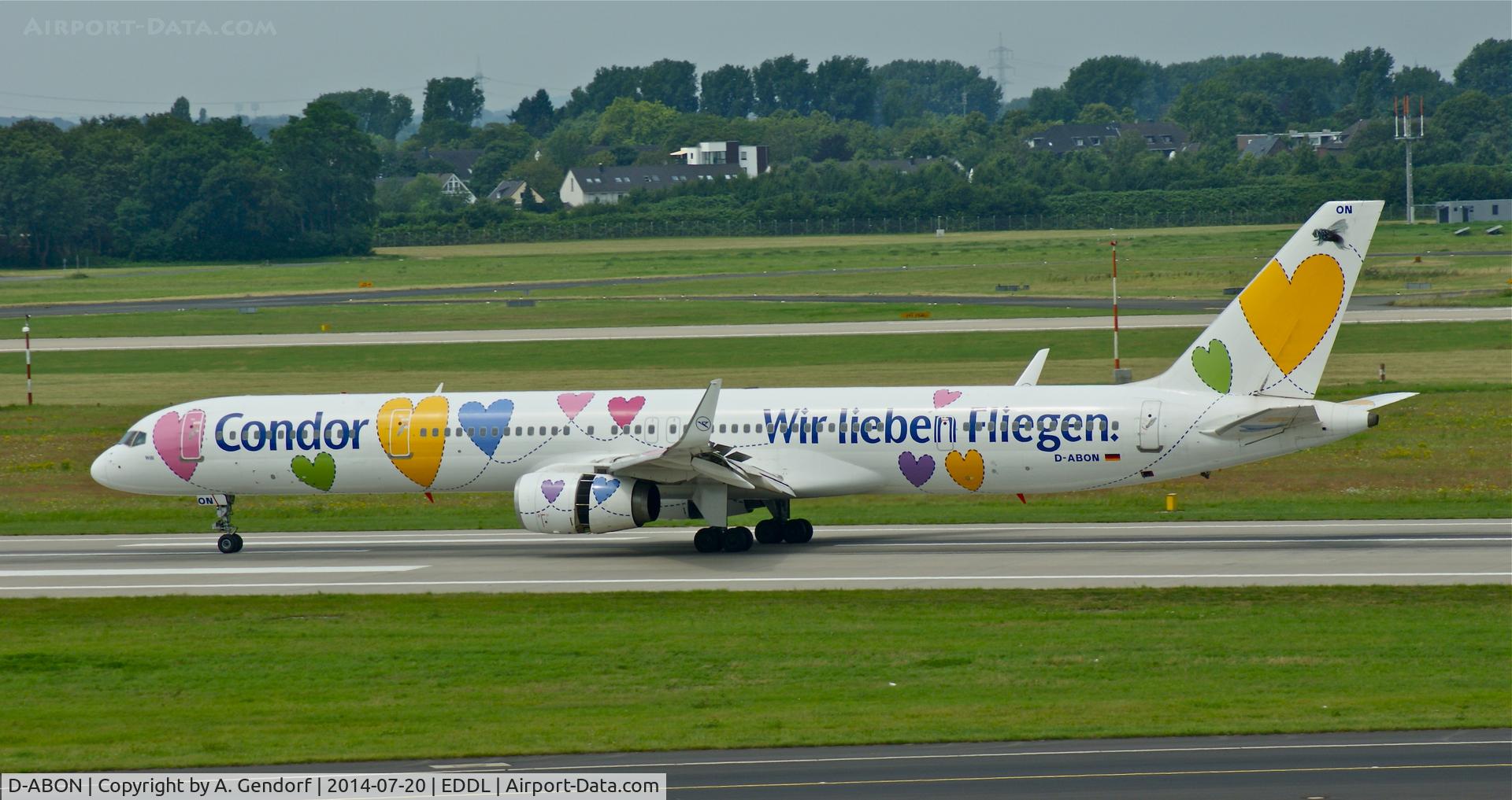 D-ABON, 2000 Boeing 757-330 C/N 29023, Condor (