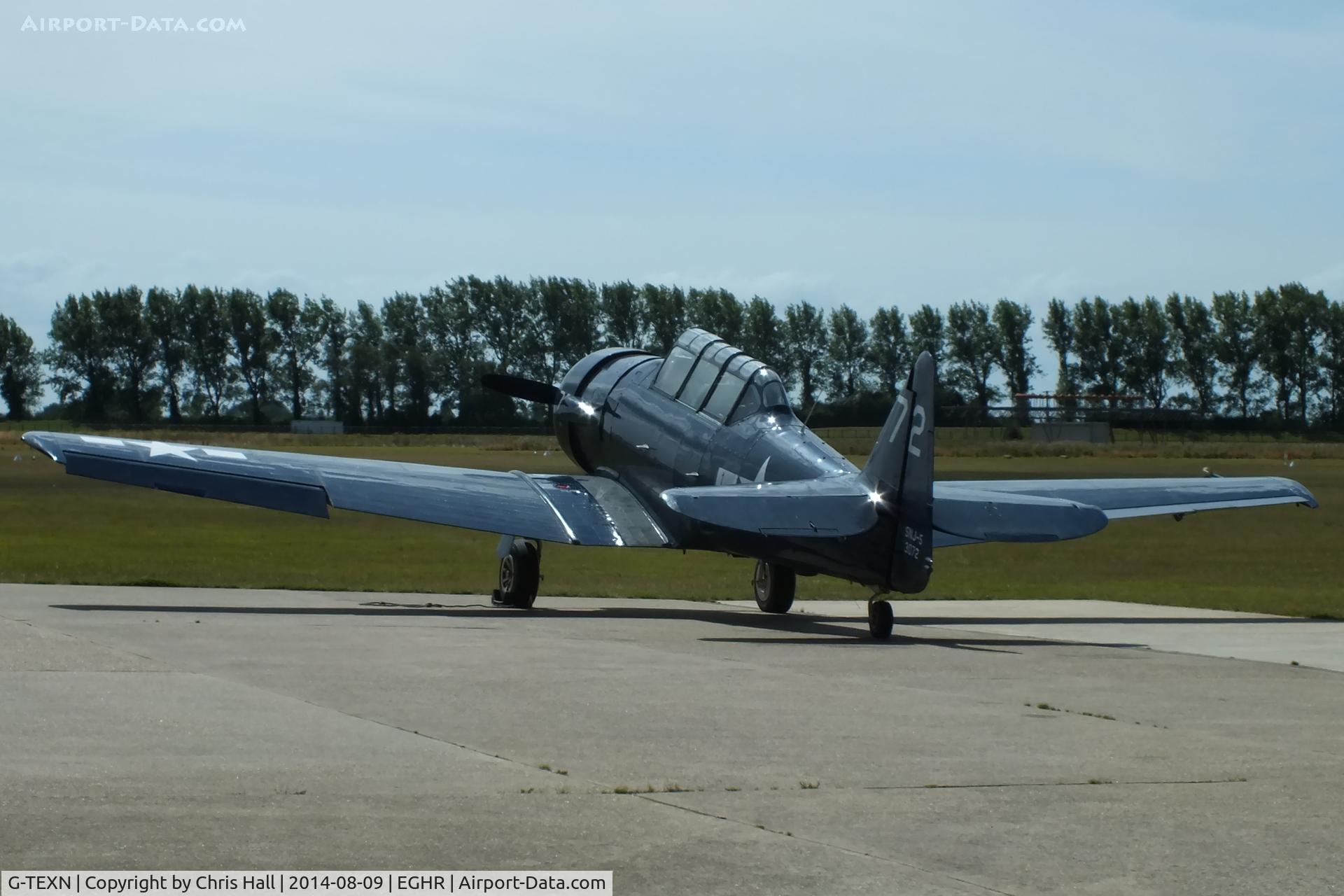 G-TEXN, 1959 North American T-6G Texan C/N 168-176, at Goodwood airfield