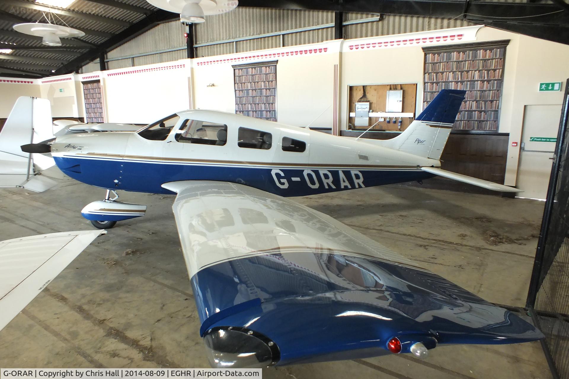 G-ORAR, 1995 Piper PA-28-181 Cherokee Archer III C/N 2890224, at Goodwood airfield
