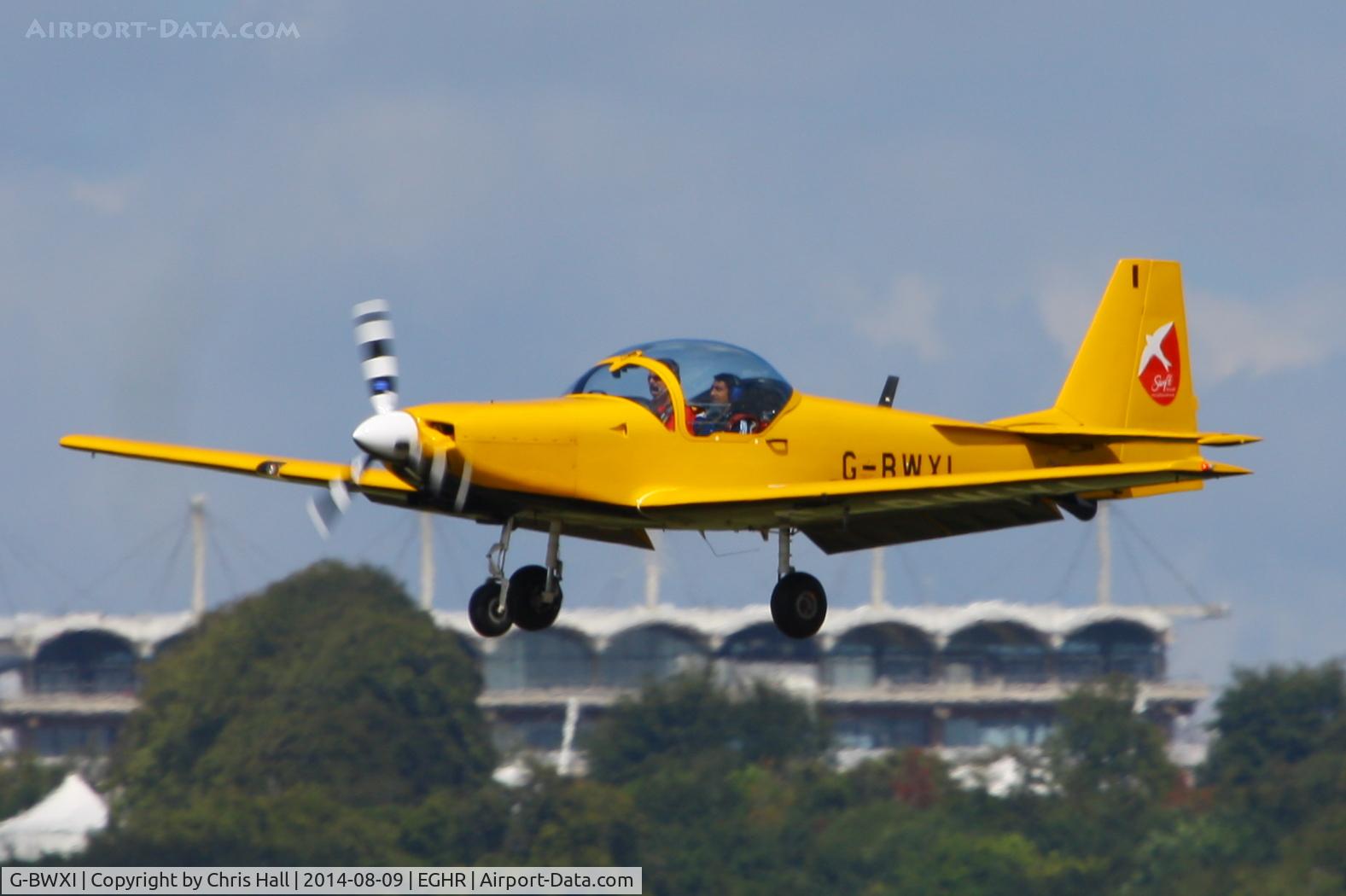 G-BWXI, 1996 Slingsby T-67M-260 Firefly C/N 2244, at Goodwood airfield