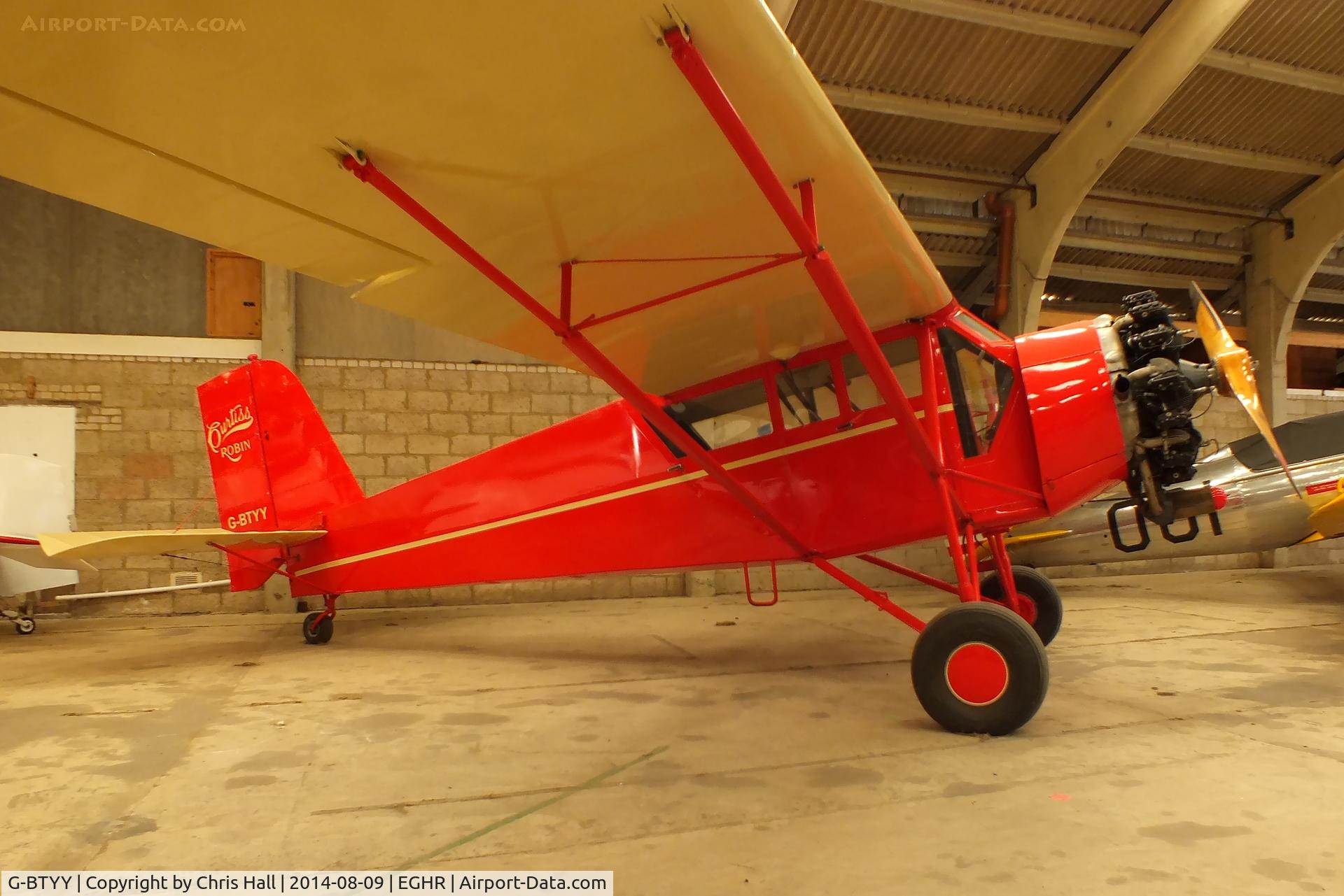 G-BTYY, 1929 Curtiss-Robertson Robin C-2 C/N 475, at Goodwood airfield