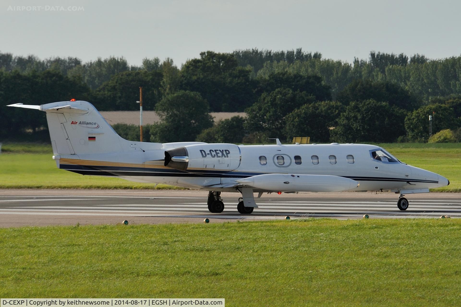 D-CEXP, 1986 Gates Learjet 35A C/N 616, Nice Visitor.
