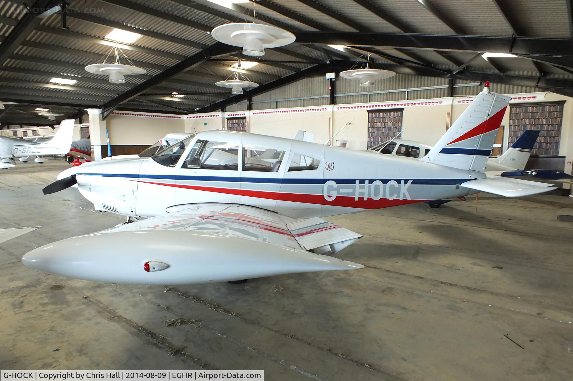 G-HOCK, 1967 Piper PA-28-180 Cherokee C/N 28-4395, at Goodwood airfield