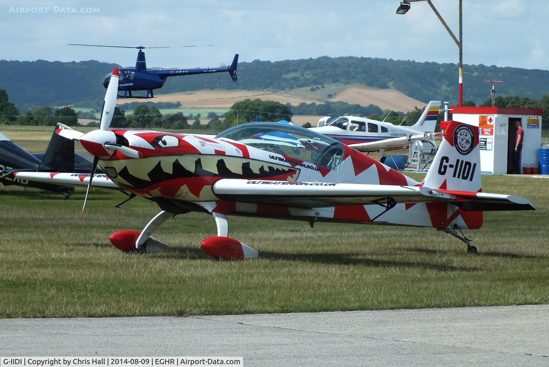 G-IIDI, 1997 Extra EA-300L C/N 047, at Goodwood airfield