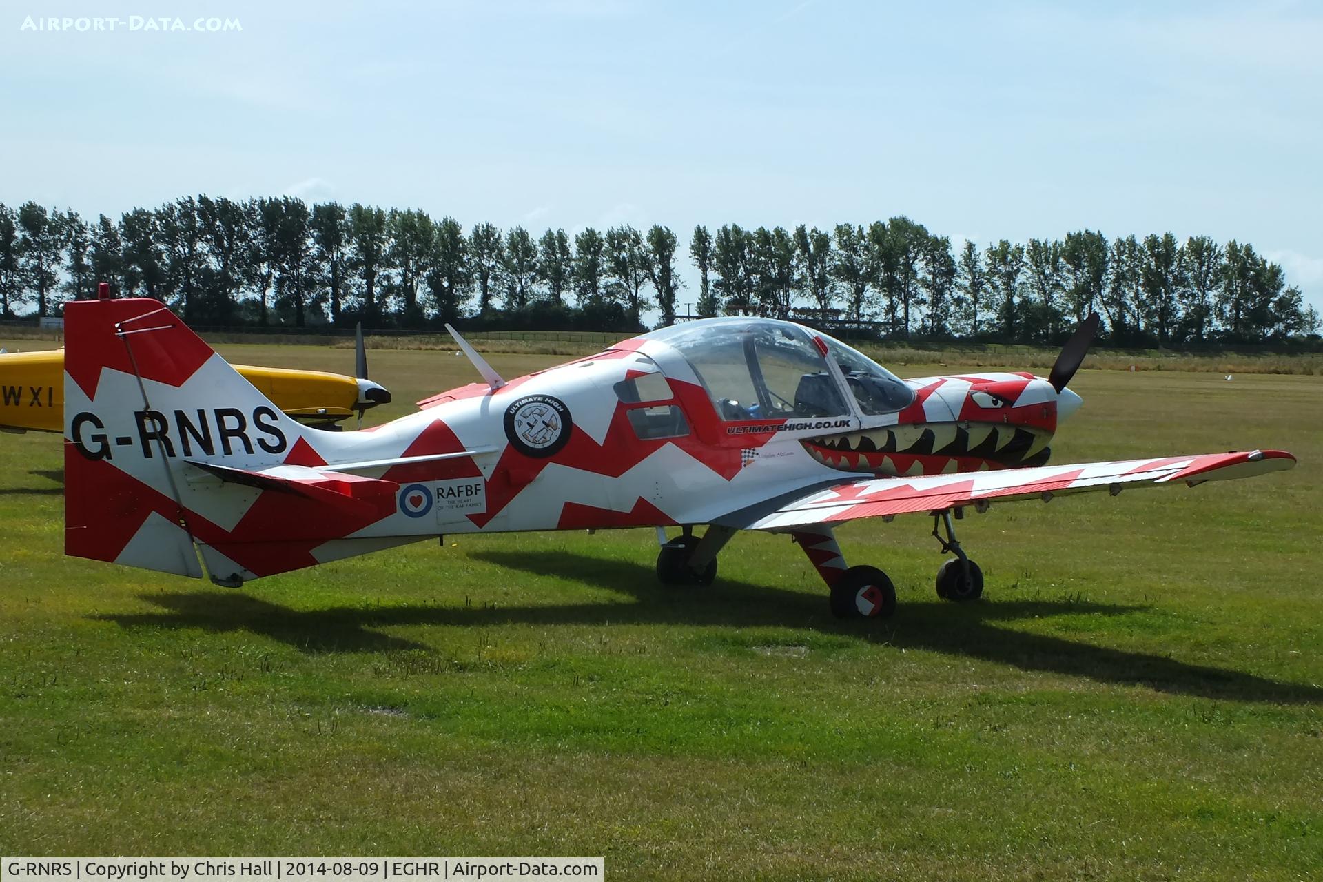 G-RNRS, 1971 Scottish Aviation Bulldog Series 100 Model 101 C/N BH100/132, at Goodwood airfield